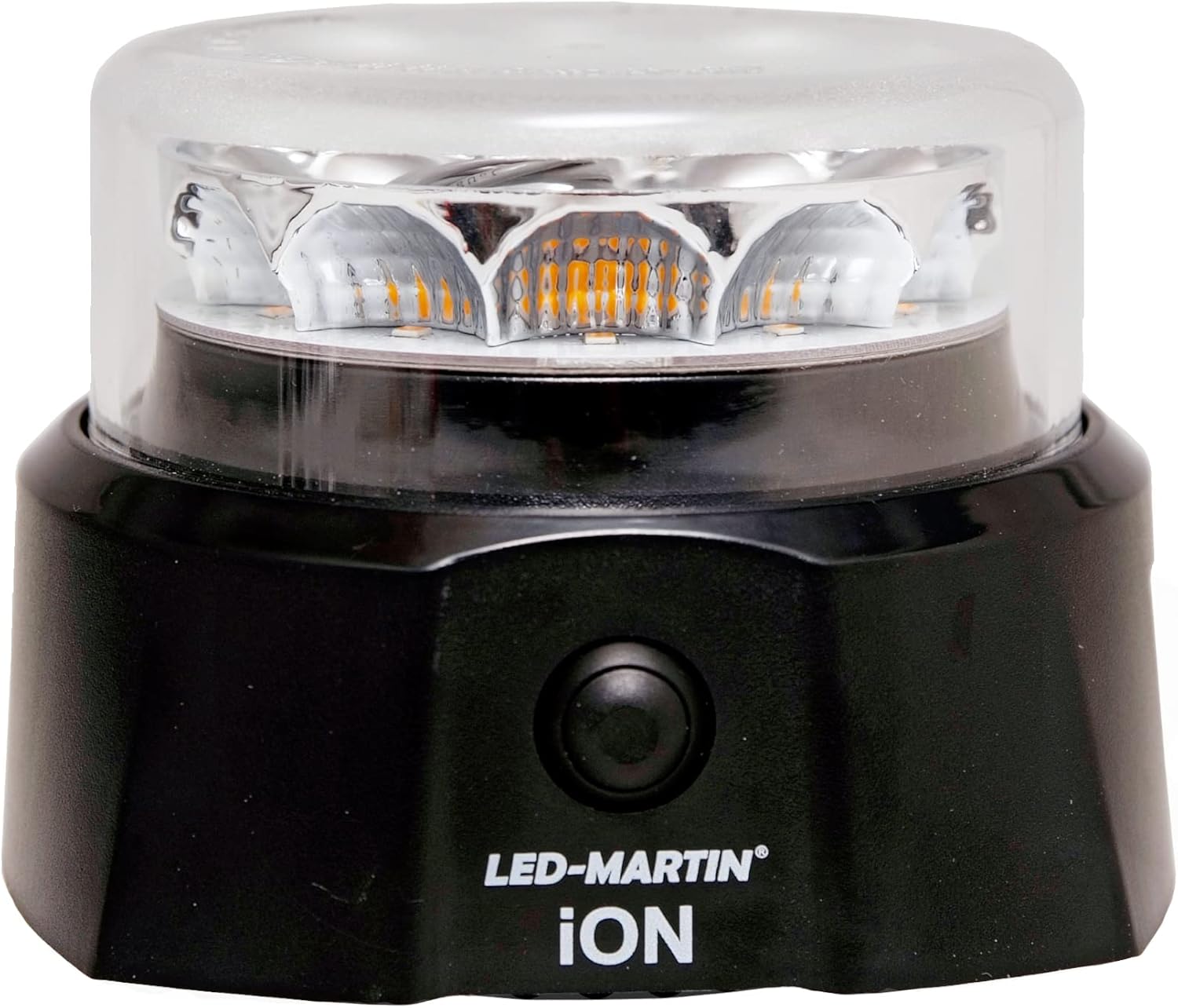 LED-MARTIN R65 Design Rundumkennleuchte - Klar/blau - Bis 250 Km/h