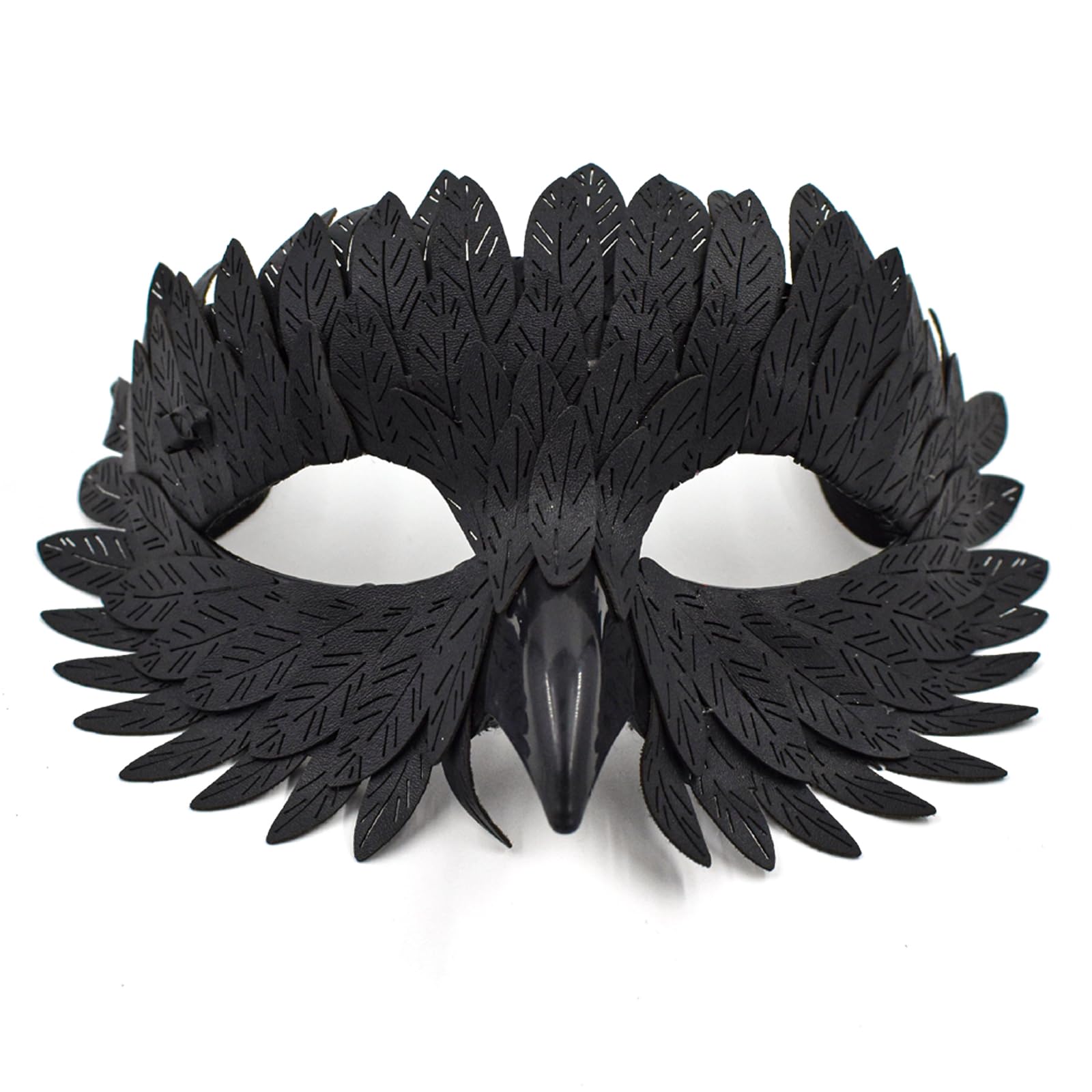 Half Face Bird Mask – Elegant Bird Mask, Halloween Mask, Half Face Mask