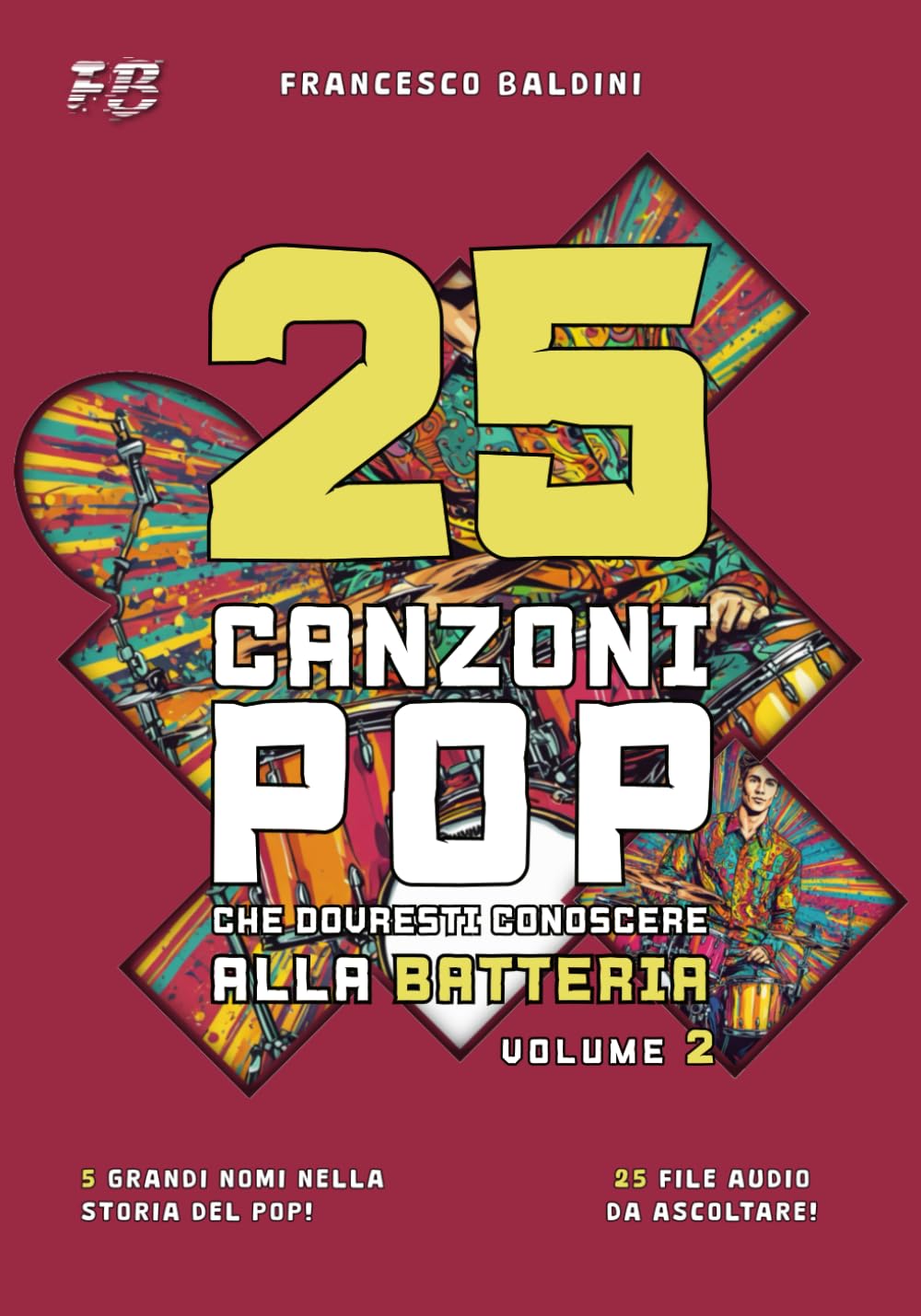 25 Canzoni Pop Che Dovresti Conoscere Alla Batteria Volume 2 Italian Edition