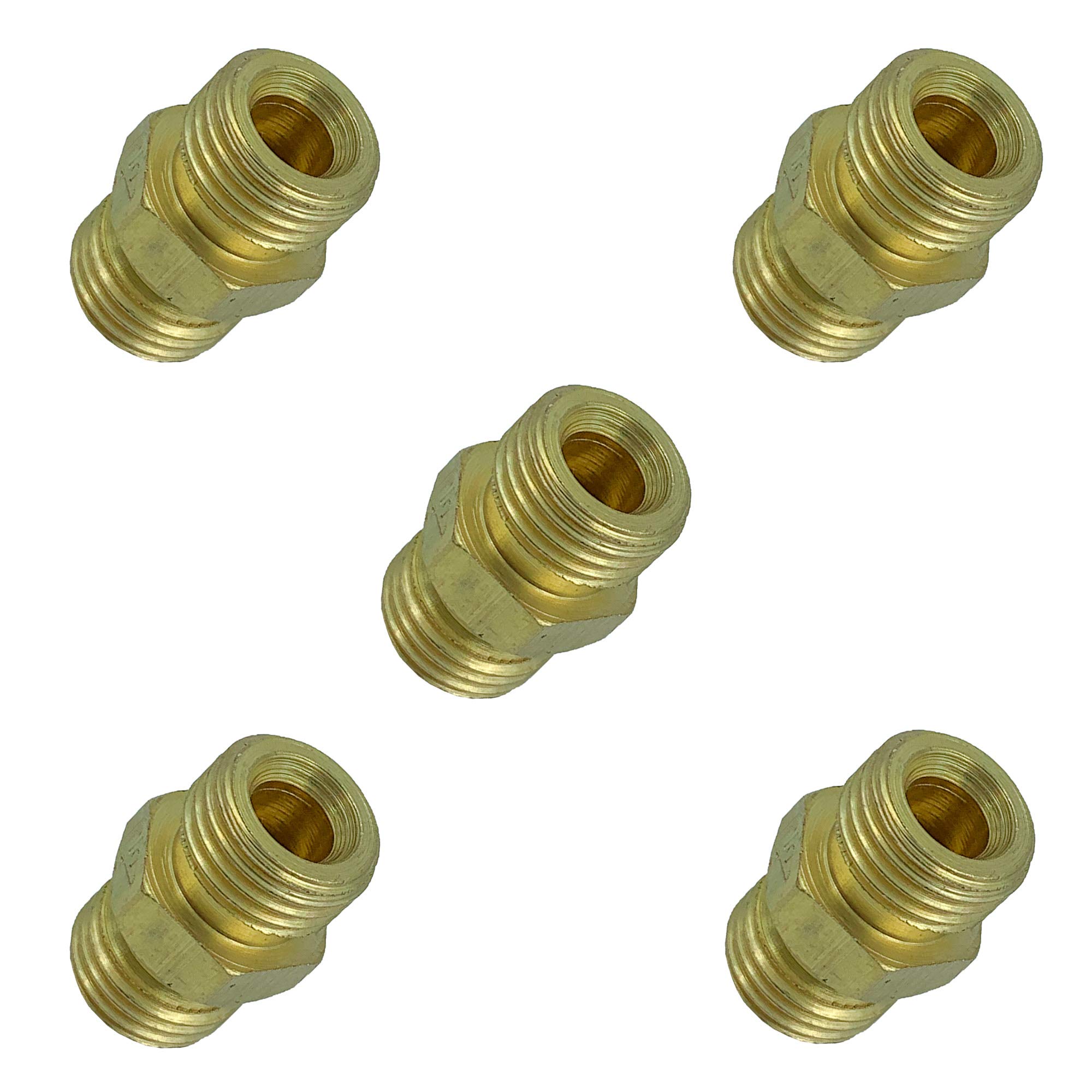 Brass Hex Nipple/Olive Union Pipe Fitting | Male 1/8" x Male 1/8" | Pack of 5 | (B08VRXZCBF) Amazon Price History, Amazon Price Tracker