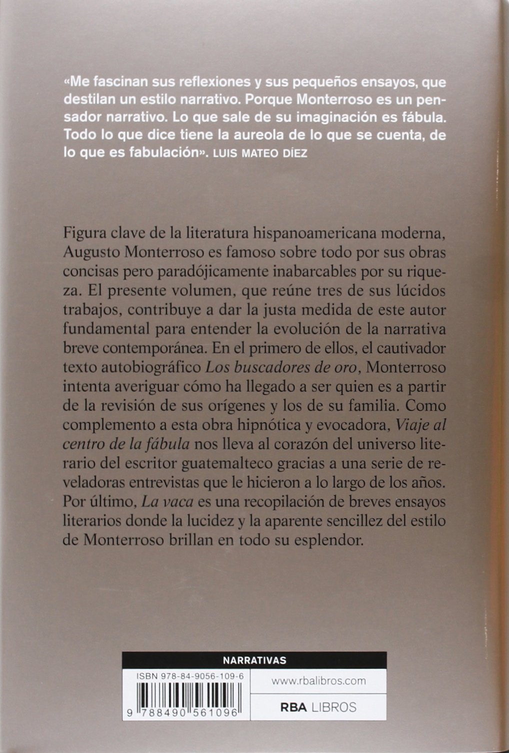 Viaje al centro de la fabula (Novelas ficción)