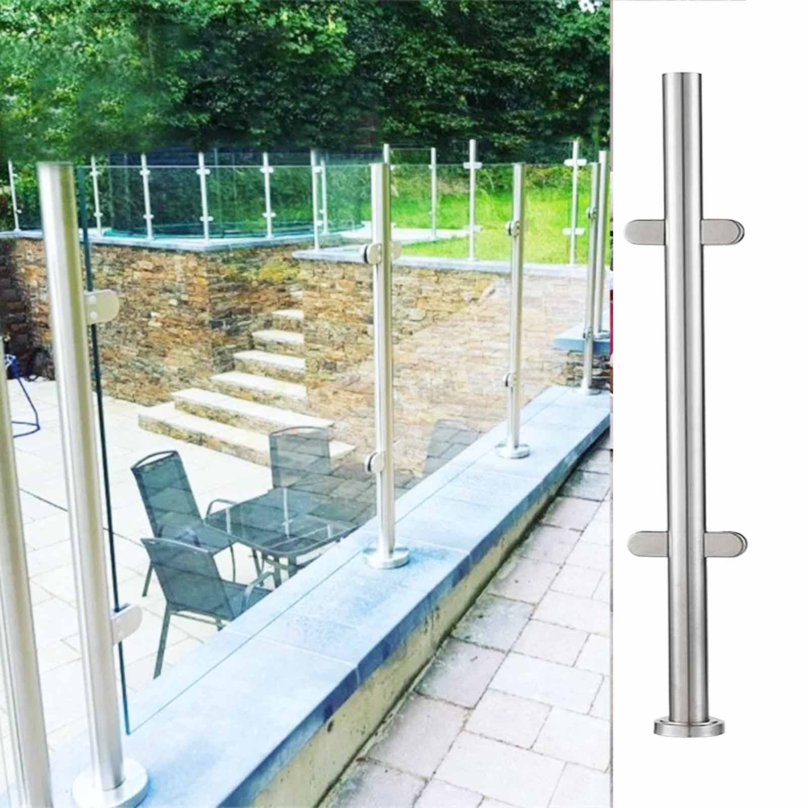 Garde-corps extérieur en acier inoxydable anti-corrosion pour sécuriser votre patio