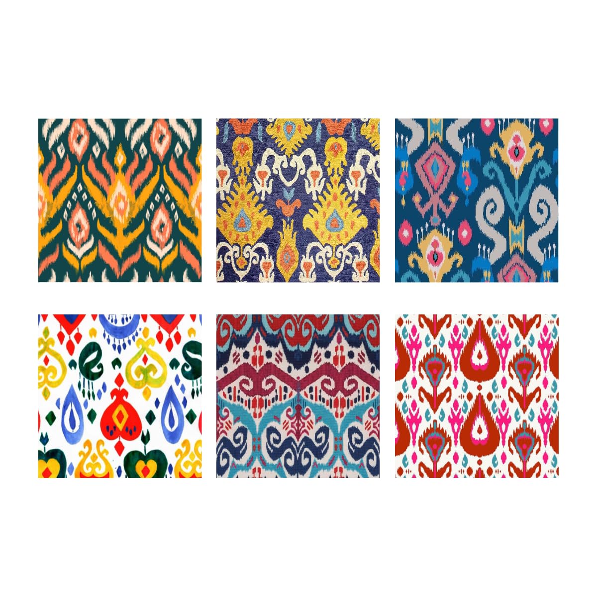 CRAFTMATE Diamond Painting Coasters Kit | 6 Pieces Ikat Carnival Mandala Diamond Art Coasters with Holder for Beginners, 4 inch-picture-10