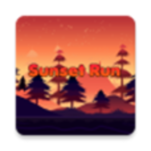 Platform Game Sunset Run