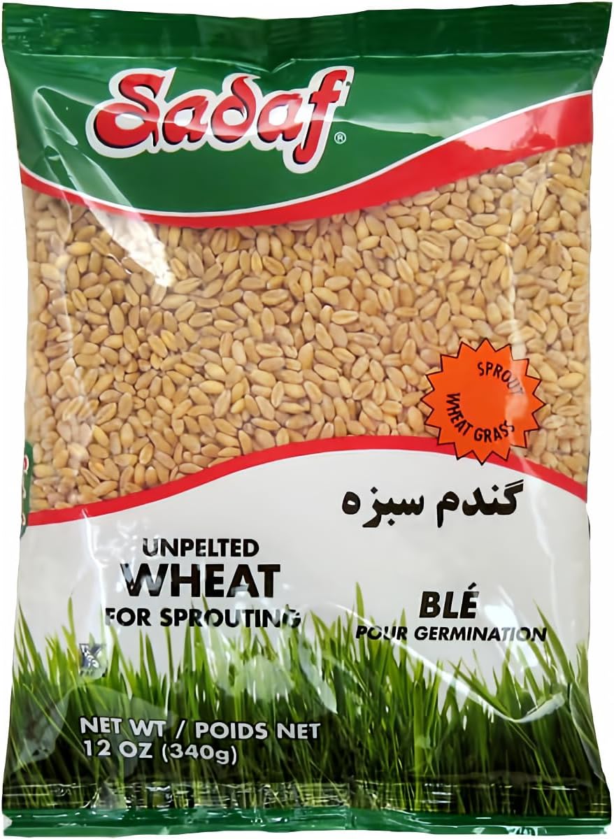 Sadaf Wheat Unpelted 12 oz, Yellow