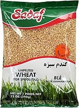 Sadaf Unpelted Wheat - Sabzeh Sprouting Wheat - Germinado de Trigo - Kosher- 12 oz Bags