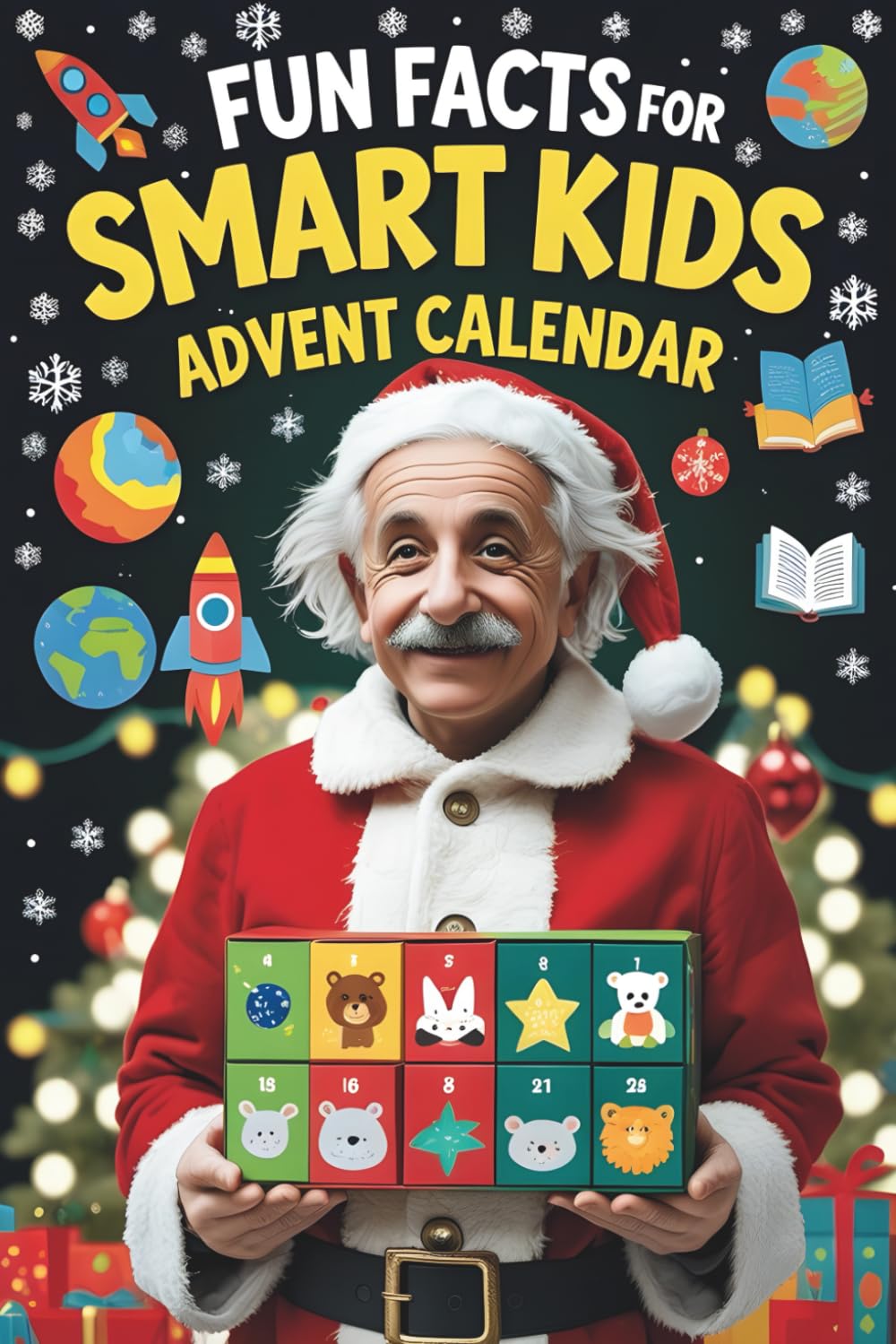 Fun Facts for Smart Kids Advent Calendar: Discover 288 Amazing Facts About Animals, Space, Science, History and More in a Fun Holiday Countdown for Smart Kids