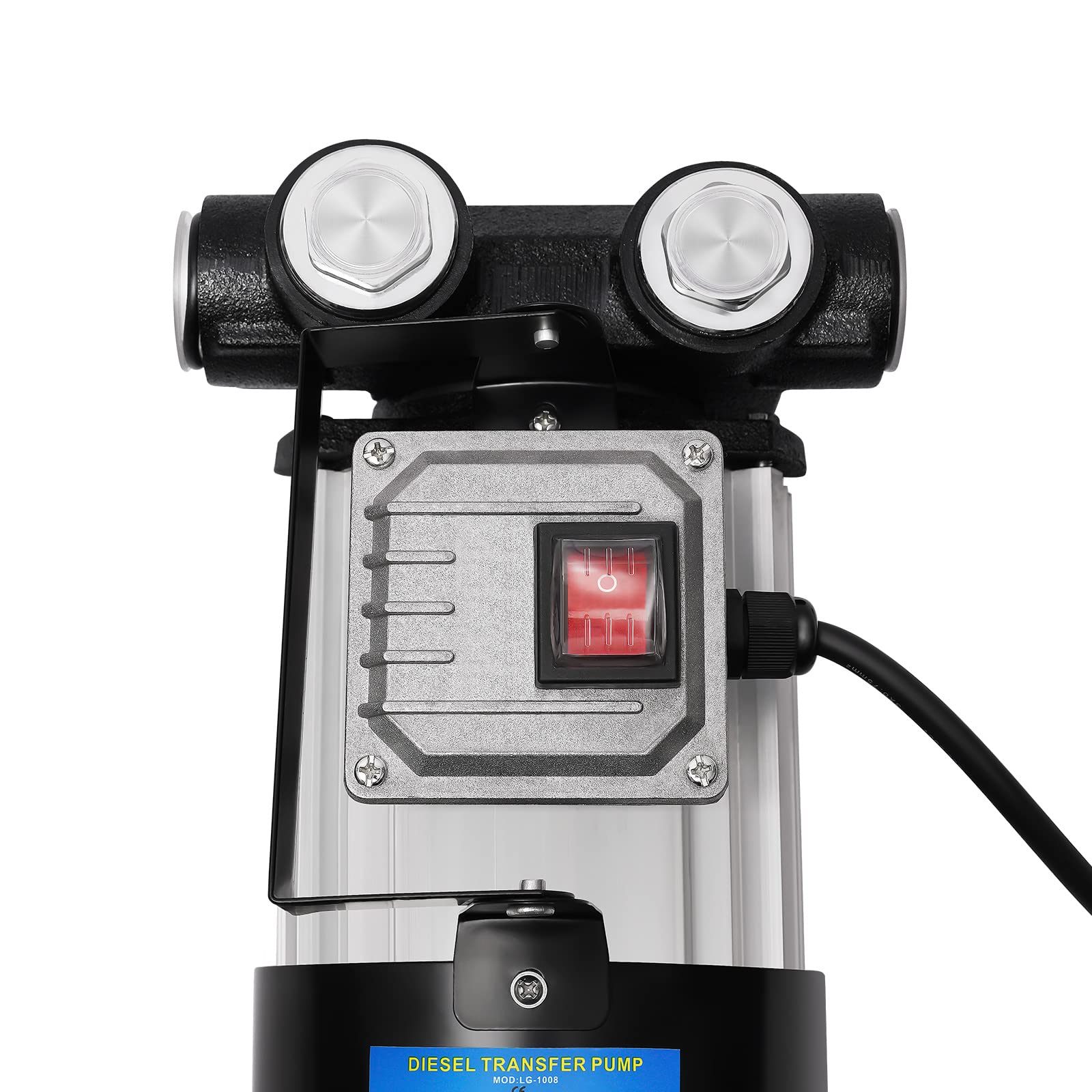 Bomba de gas eléctrica 550 W 60 L/min 230 V Bomba Transferencia Combustible Diesel Auto-Amolante Alta Presión 3 Bar Maquinaria Agrícola Manguera 4 m Pistola Incluida