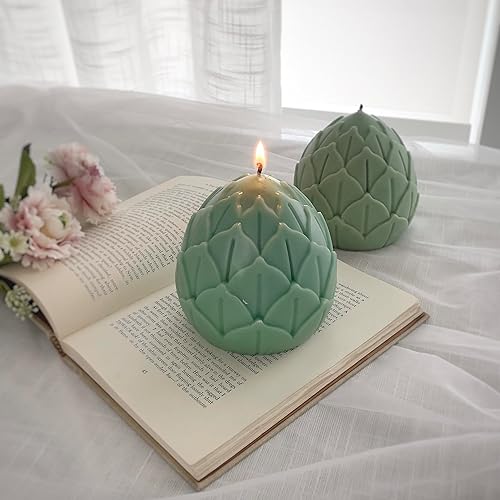 Miniatura 5 de Velas perfumadas de loto para el hogar, velas decorativas para decoración de 3.5 x 4, 22 onzas, 50 horas de combustión, vela de otoño de larga