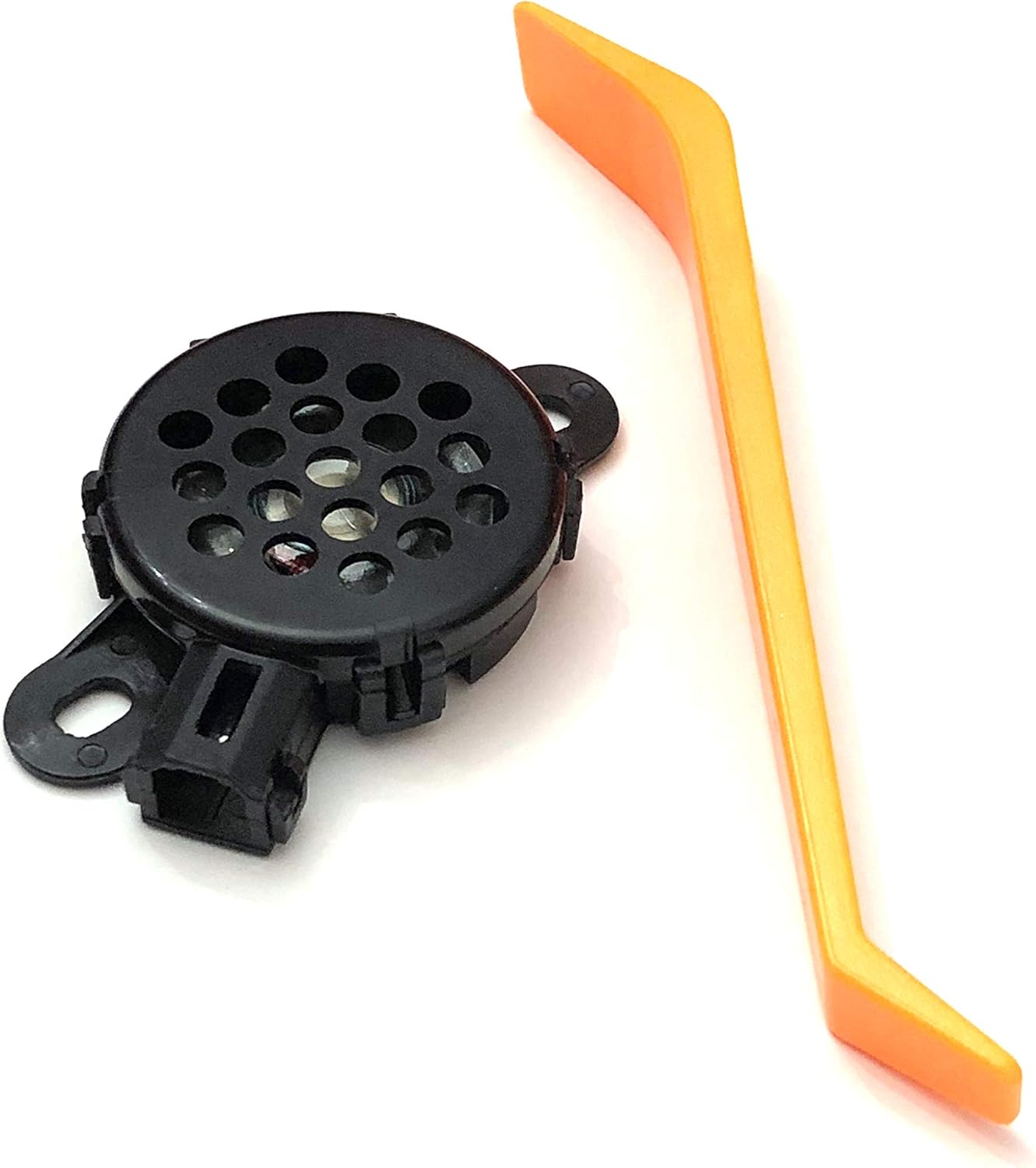Backup Buzzer Speaker Alarm - Exact Fit Reverse Beeper Compatible with Nissan Maxima, Frontier, Titan, Armada, Quest, NV200, Infiniti Replaces 256407S200 with Auto Trim Removal Tool