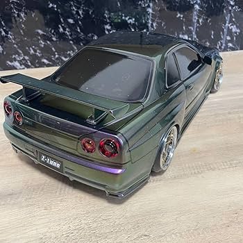 Amazon.co.jp: タミヤ 日産 スカイラインgt-r r34 1/10 ラジコンボディ