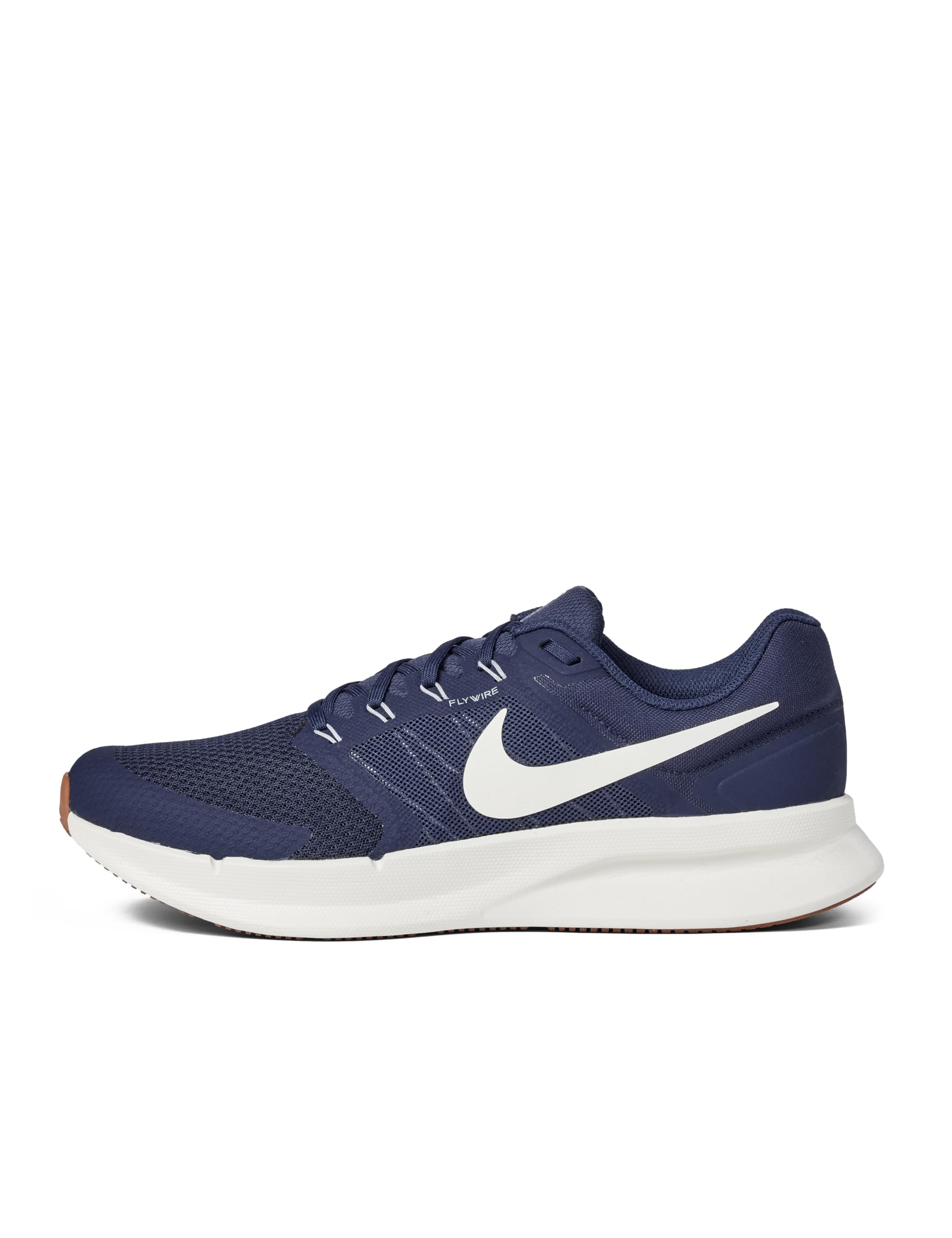 Nike Men's Run Swift 3 Road Running Shoes, Midnight Navy/Sail-Gum Medium Brown, 14