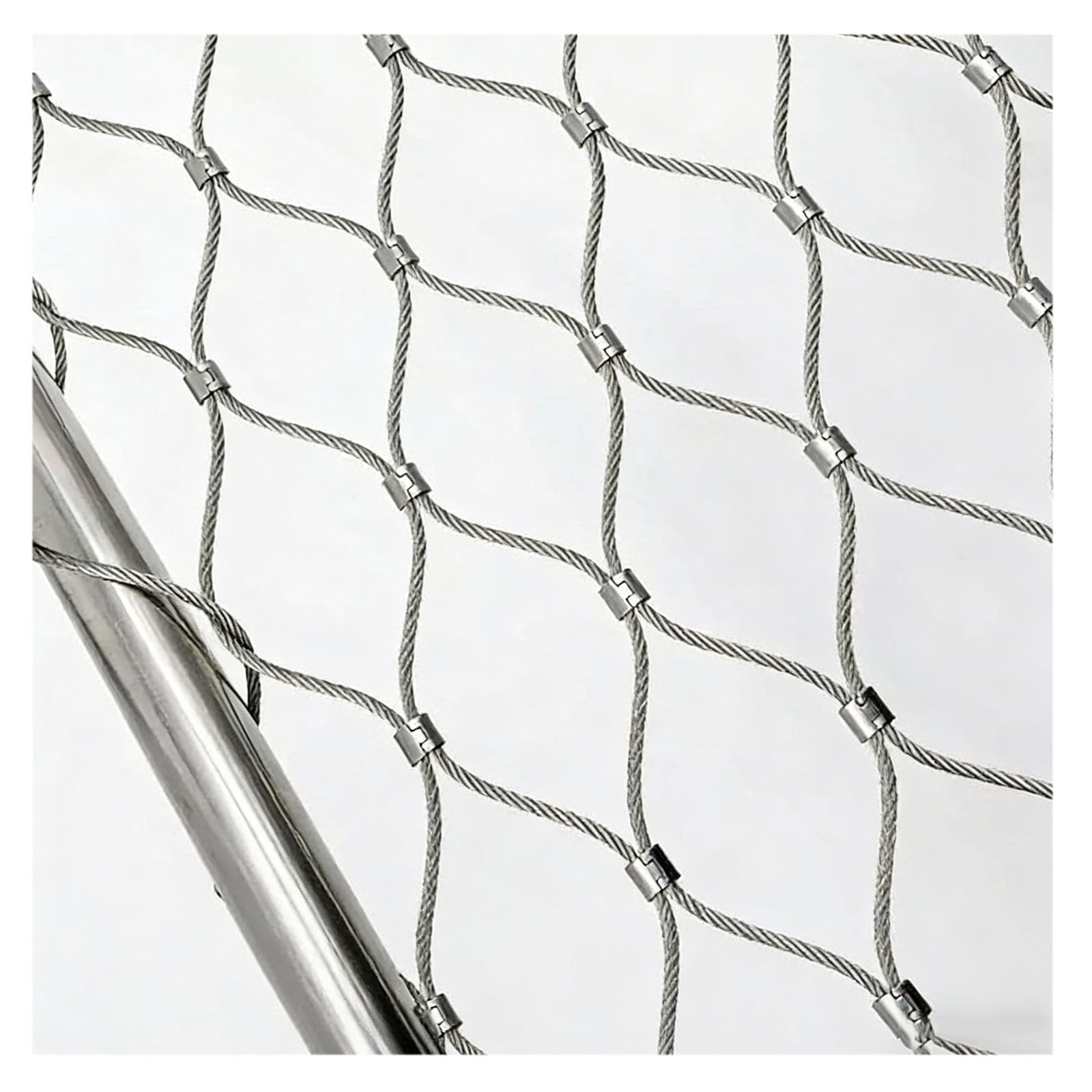Filet flexible en acier inoxydable 304 de nuance supérieure pour architectures