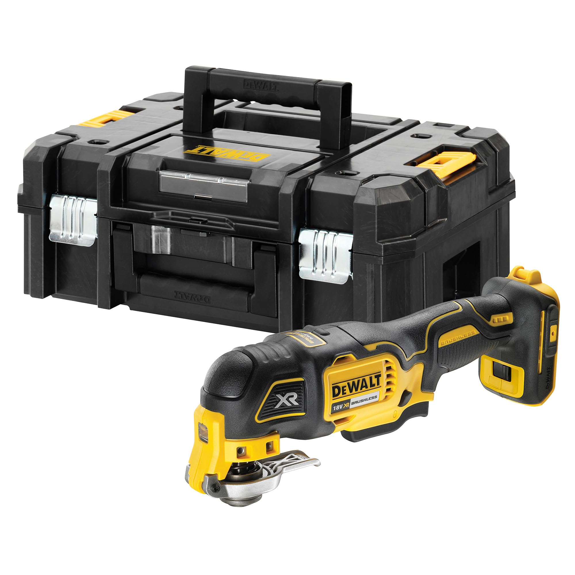 DEWALT Utensile multifunzione 18V Motore BRUSHLESS, DCS356NT-XJ