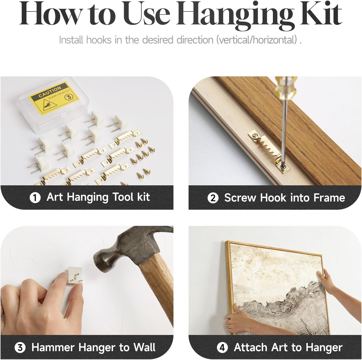 3 Piece Framed Neutral Tree Ring Canvas Wall Art Set, Large Vintage Rustic Farmhouse Wood Stump Prints Paintings, Modern Nature Artwork Decor for Living Room Bedroom Office 24x36 Inch