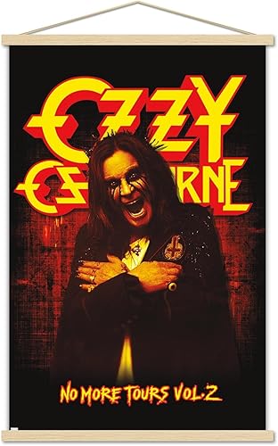 Trends International Ozzy Osbourne - Póster de pared con marco magnético No More Tours