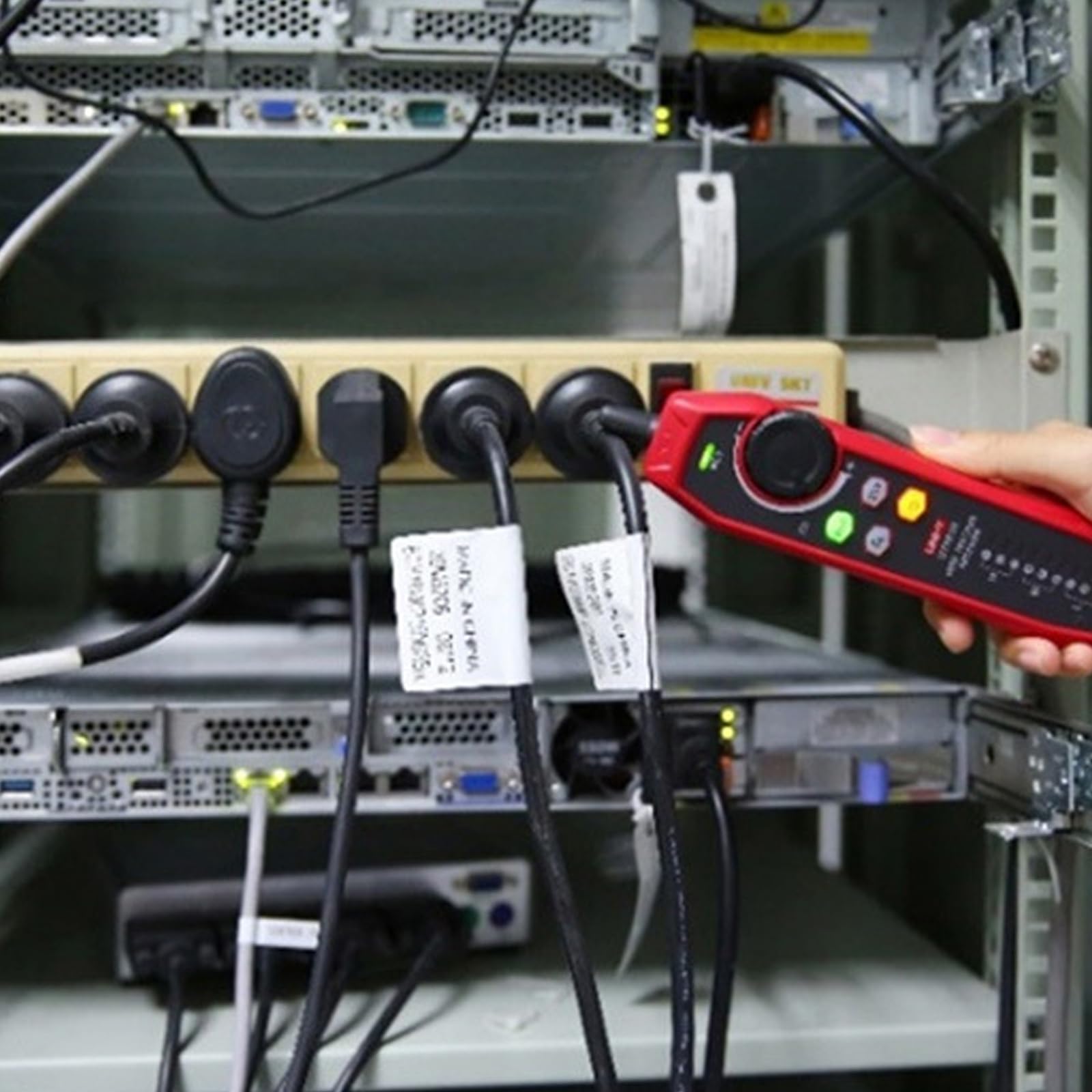 Easy Carry Leitungssucher und Kabeltester Set mit LCD Display Testtool für die Wartung von Internetverkabelungen und die Fehlerortung Koinzidenter Kabeltester