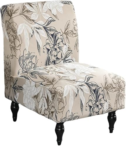 Funda para silla sin brazos Eco-Ancheng Fundas removibles para sillas decorativas sin brazos Funda lavable para silla deslizante Funda para silla