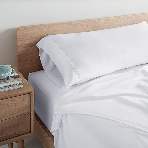 Miniatura 3 de Aston & Arden Juego de sábanas de eucalipto, súper suave, sedoso y refrescante, transpirable, sin arrugas, de origen sostenible, 4 piezas, sábanas