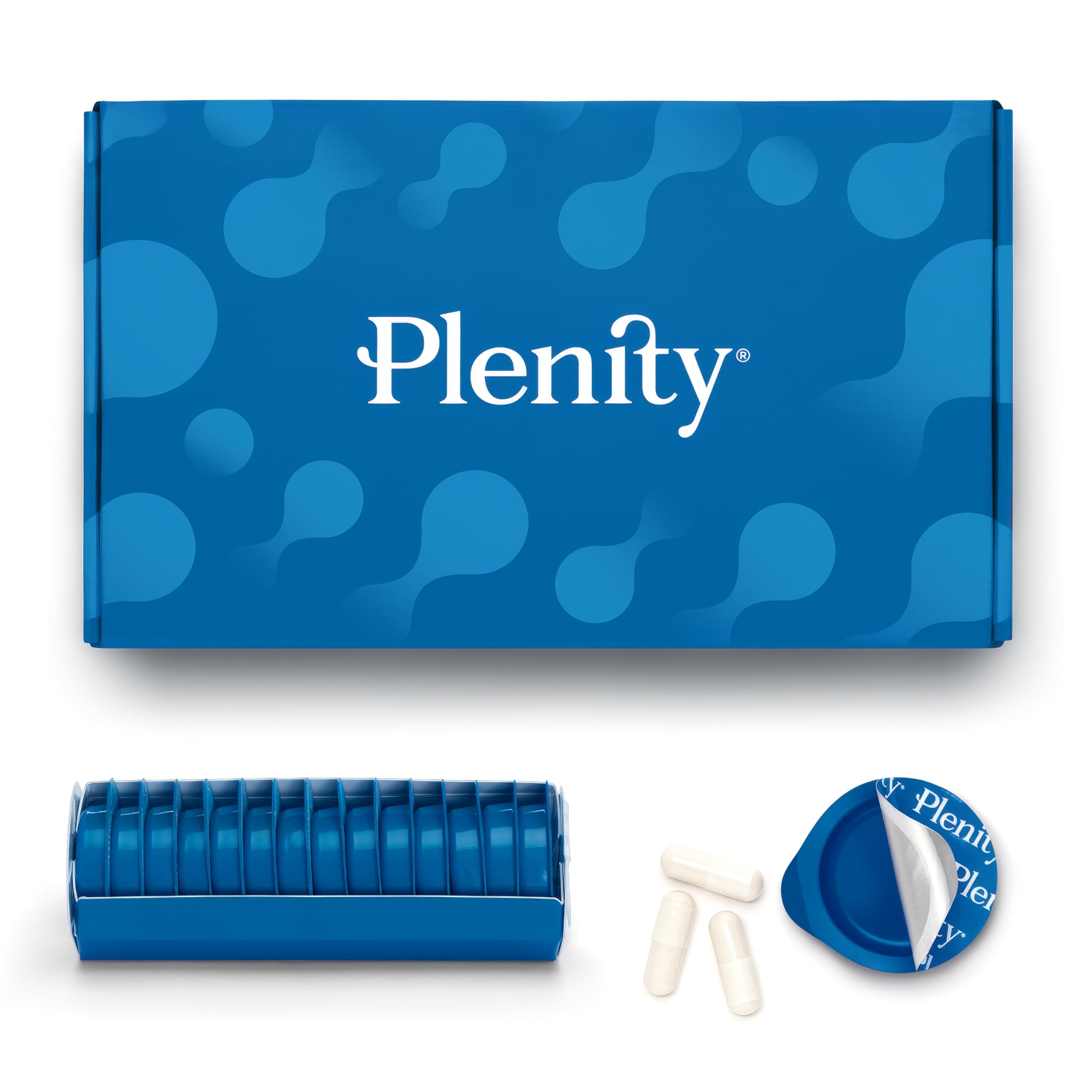 Plenity FDA-Cleared Weight Management Support Capsules – 2 Month Supply – Clinically Proven, Plant-Based Hydrogel for Feeling Fuller, Controlling Portions, and Weight Management (2-Month)