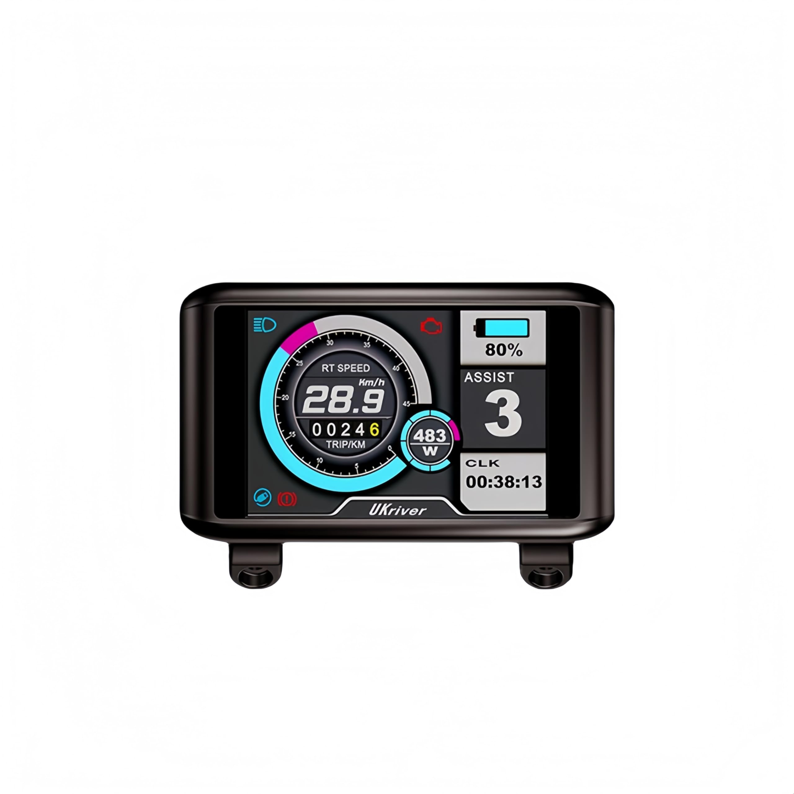 48V 52V 60V 72V Sinus Wave Controller, 1500W-2800W 45A 3-Mode E-Bike System con Opzione di Visualizzazione
