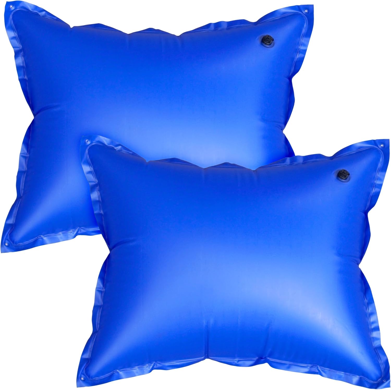 Pool Mate 4 ft. x 5 ft. 2-Pack Premium Pool Pillow for Winterizing Above Ground Pools, Premium Double Seams, .42 MM Thick Vinyl, Easier-to-Use Boston Valve, 4 Reinforced Grommets, 50 ft. Rope