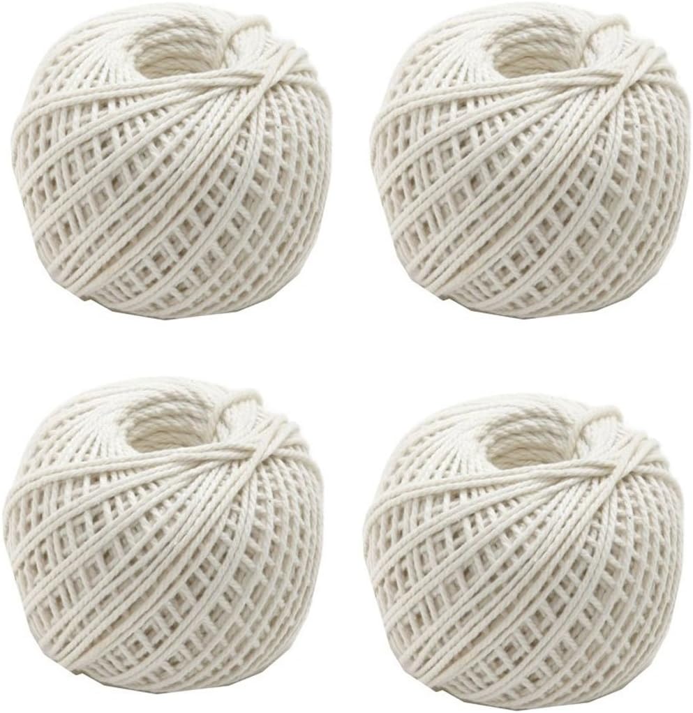 Norpro Cotton Twine White, 220'/73 yd. (4-Pack) (4 Items)