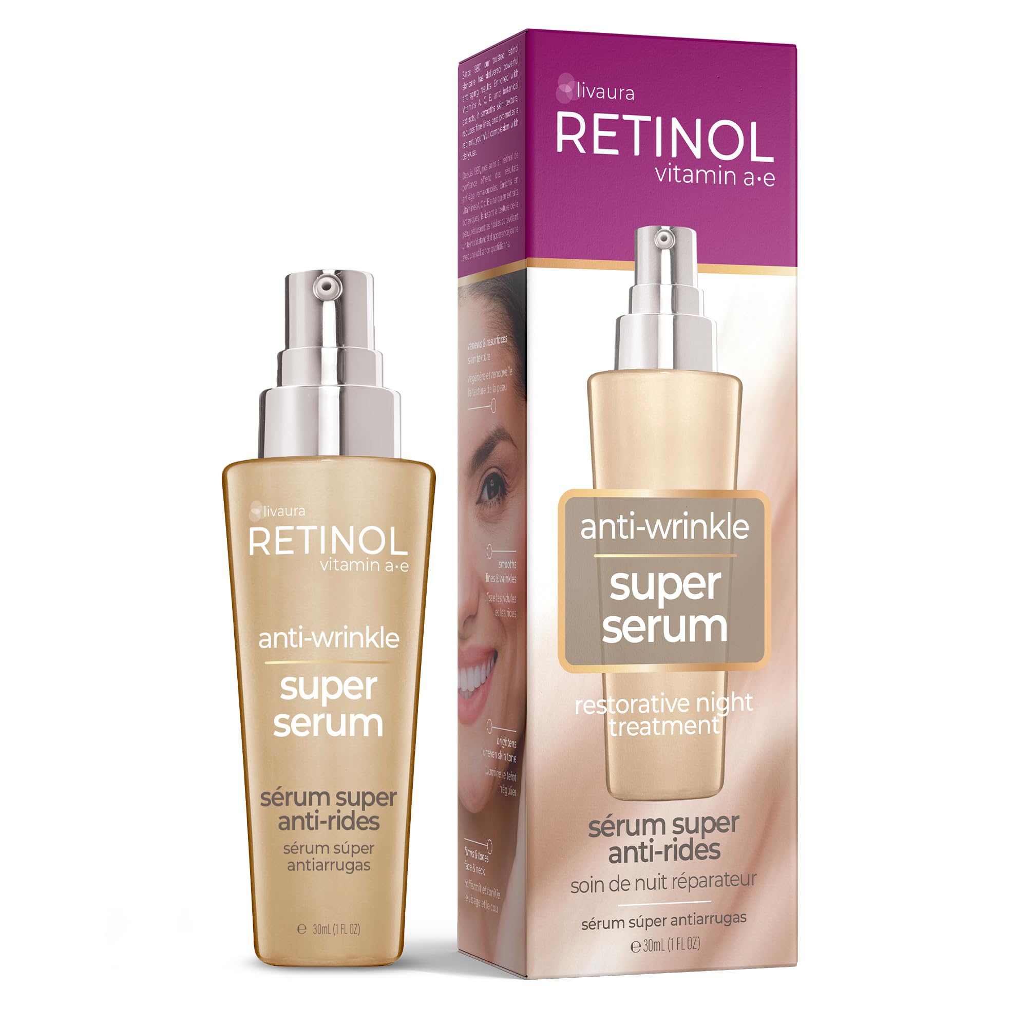 Amazon.com: LIVAURA Retinol 6X Super Retinol Serum – Intensive