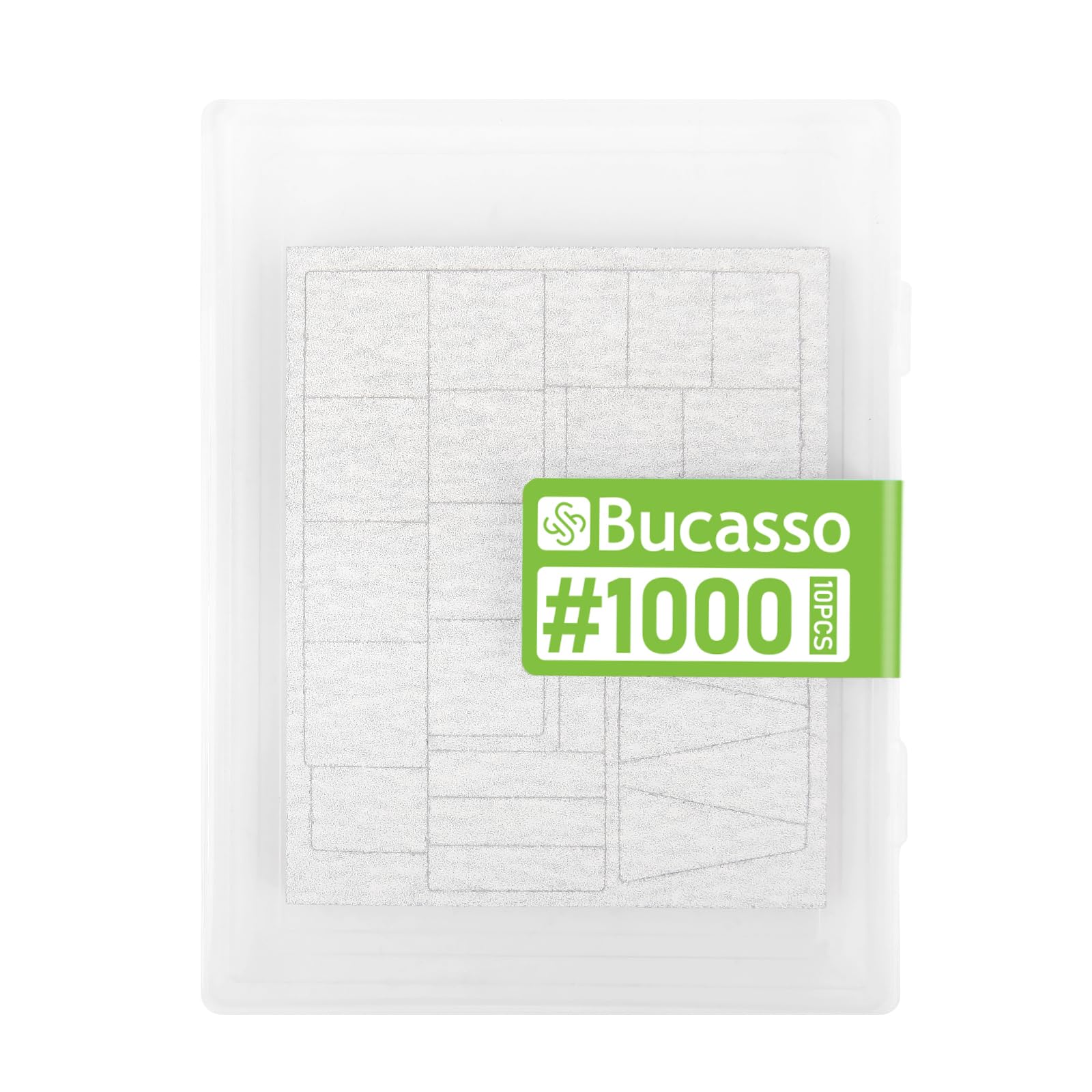 Lija para lijadora recíproca RSH-1000, 10 uds con 20 almohadillas