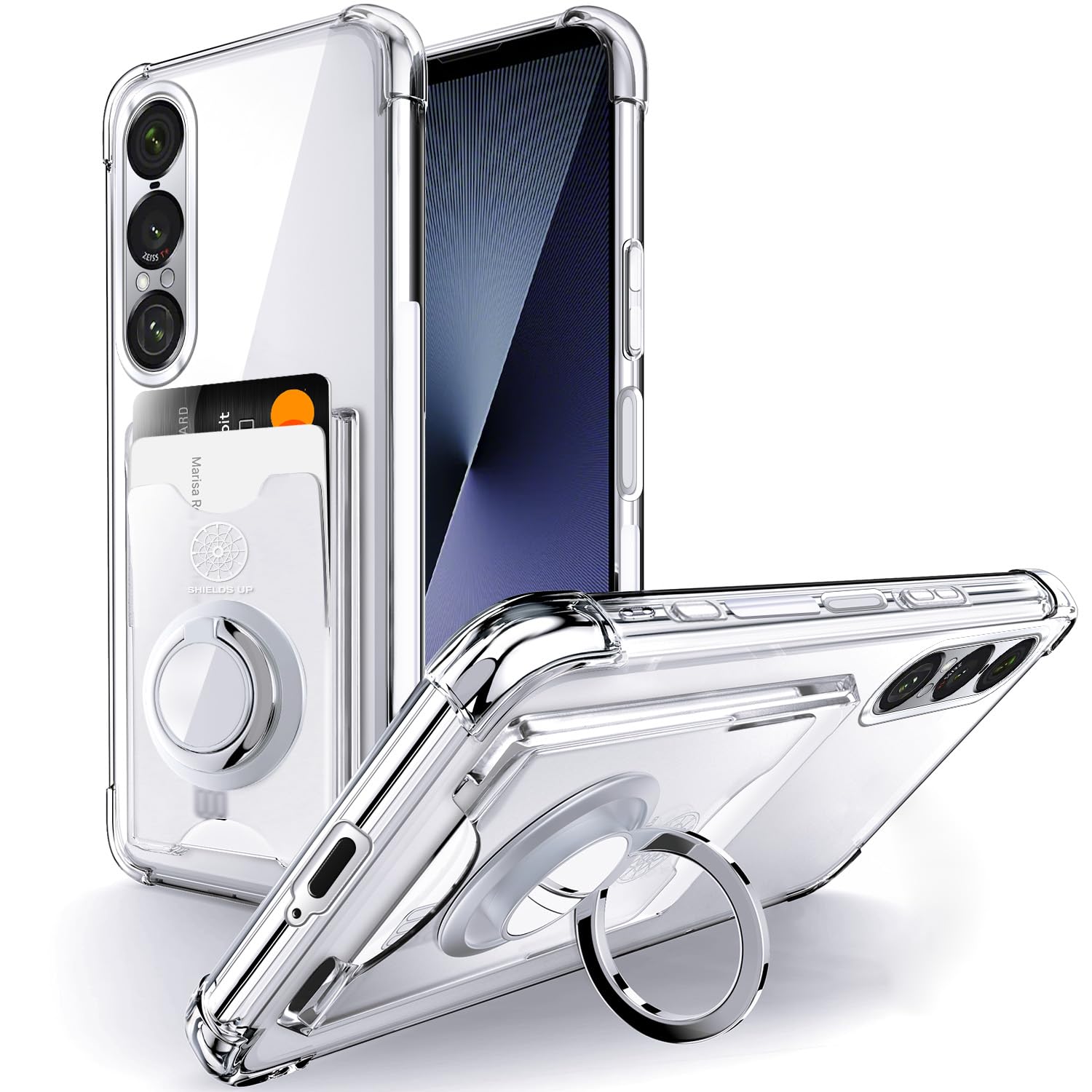 Amazon.co.jp: Rockaway 互換性 Xperia 1 VII用 SO-51F SOG15 ケース
