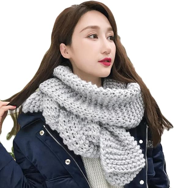 Amazon マフラー レディース 大判 無地 シンプル ストール ケーブル