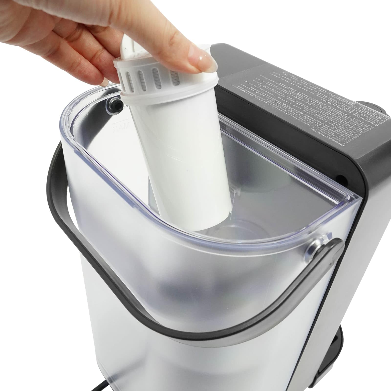 Distributeur d'Eau Chaude Instantanée 1700W avec Filtre, Écran Tactile LED, Réservoir 3L, Noir