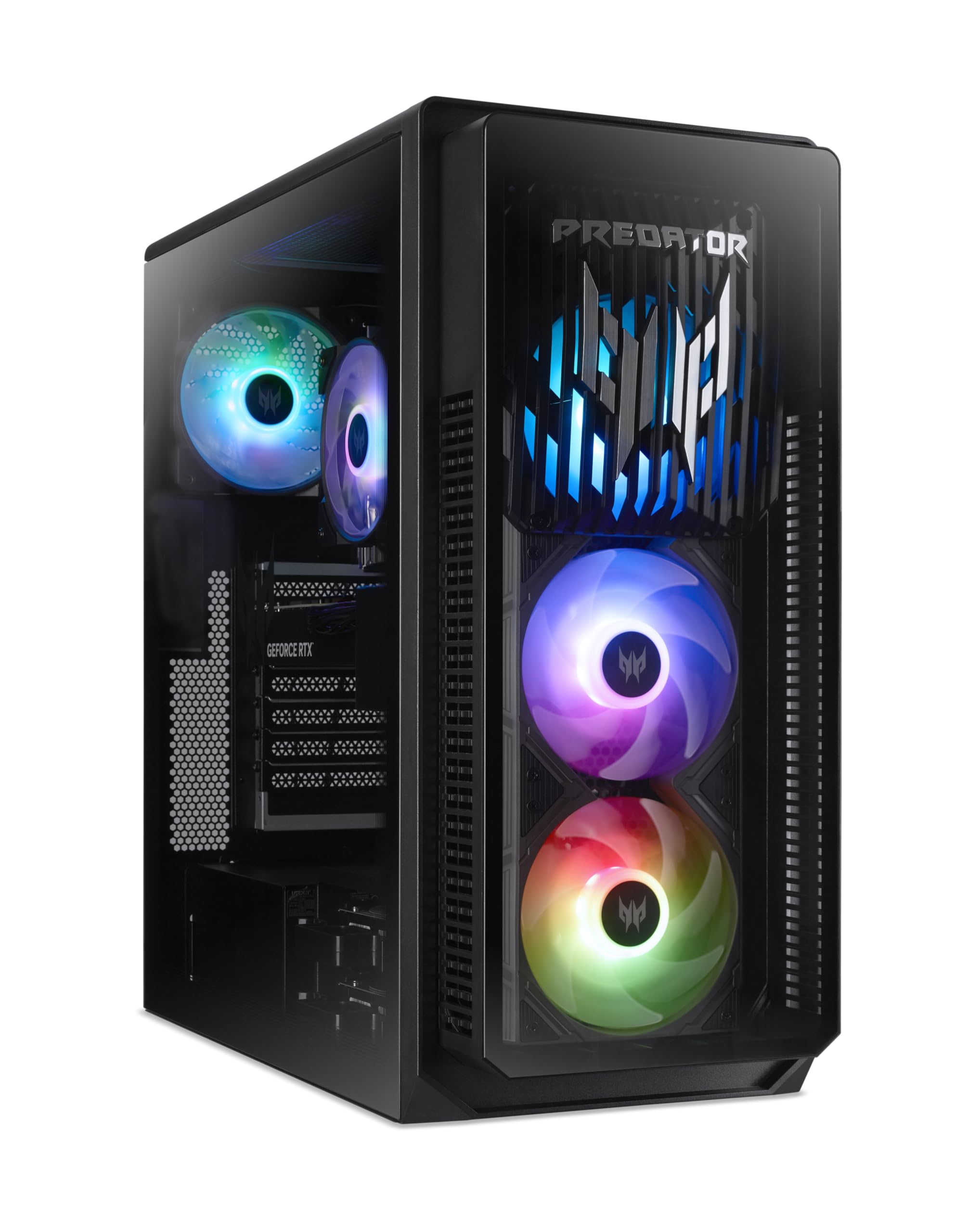 Acer Predator Orion 5000 I PC de Bureau Gaming I NVIDIA GeForce RTX 5080 I Intel Core Ultra 7 265F I 32Go RAM I 1To SSD I Windows 11 Home I Noir I PO5-660