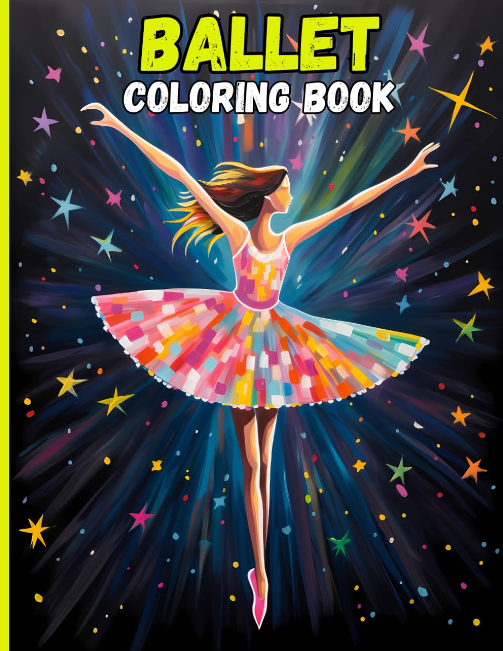 Ballerina Coloring Book For Girls , ballet coloring book Perfect gift for dancing Lovers: Dancers in Ballroom Dance Coloring Pages