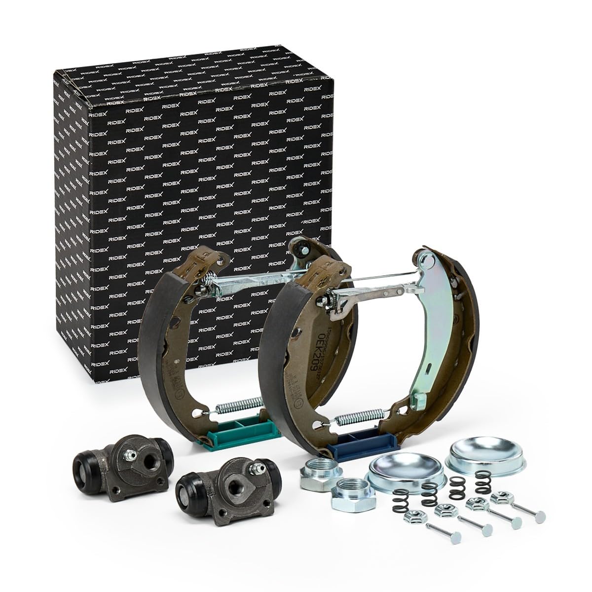 RIDEX 3859B0015 Kit freno Freno a tamburo Posteriore con cilindretto freno Compatibilità con PEUGEOT 306 2 volumi/Coda spiovente 7A, 7C, N3, N5