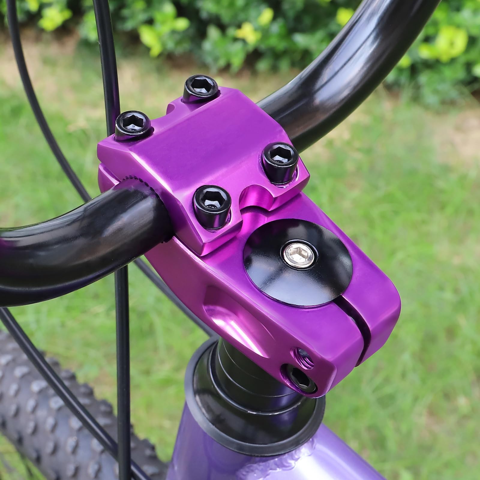 Attacco manubrio per bici BMX, in lega di alluminio, a scatto fisso, 22,2 mm