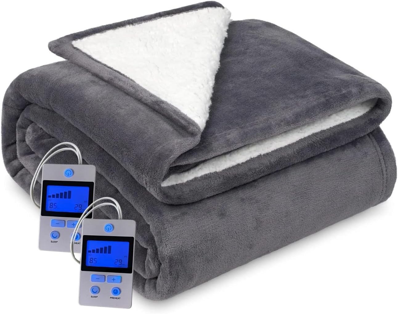 Sunset Low Voltage Heated Electric Blanket, Digital