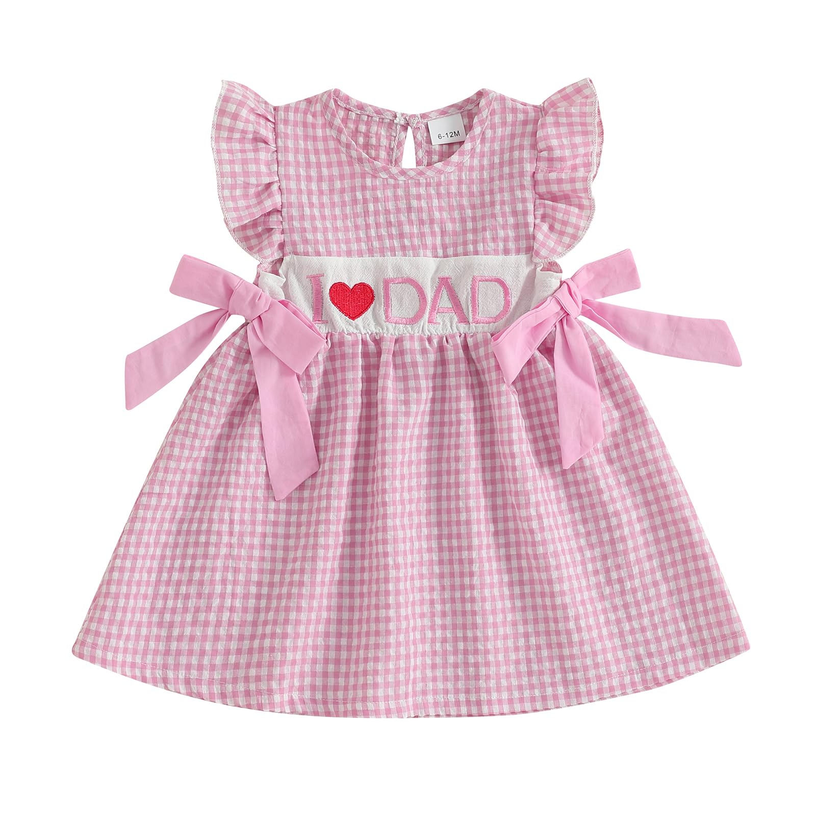 Toddler Baby Girl Easter Outfit Bunny Sleeveless Dress Fly Sleeve Smocked Easter Dresses Little Girls Spring Clothes