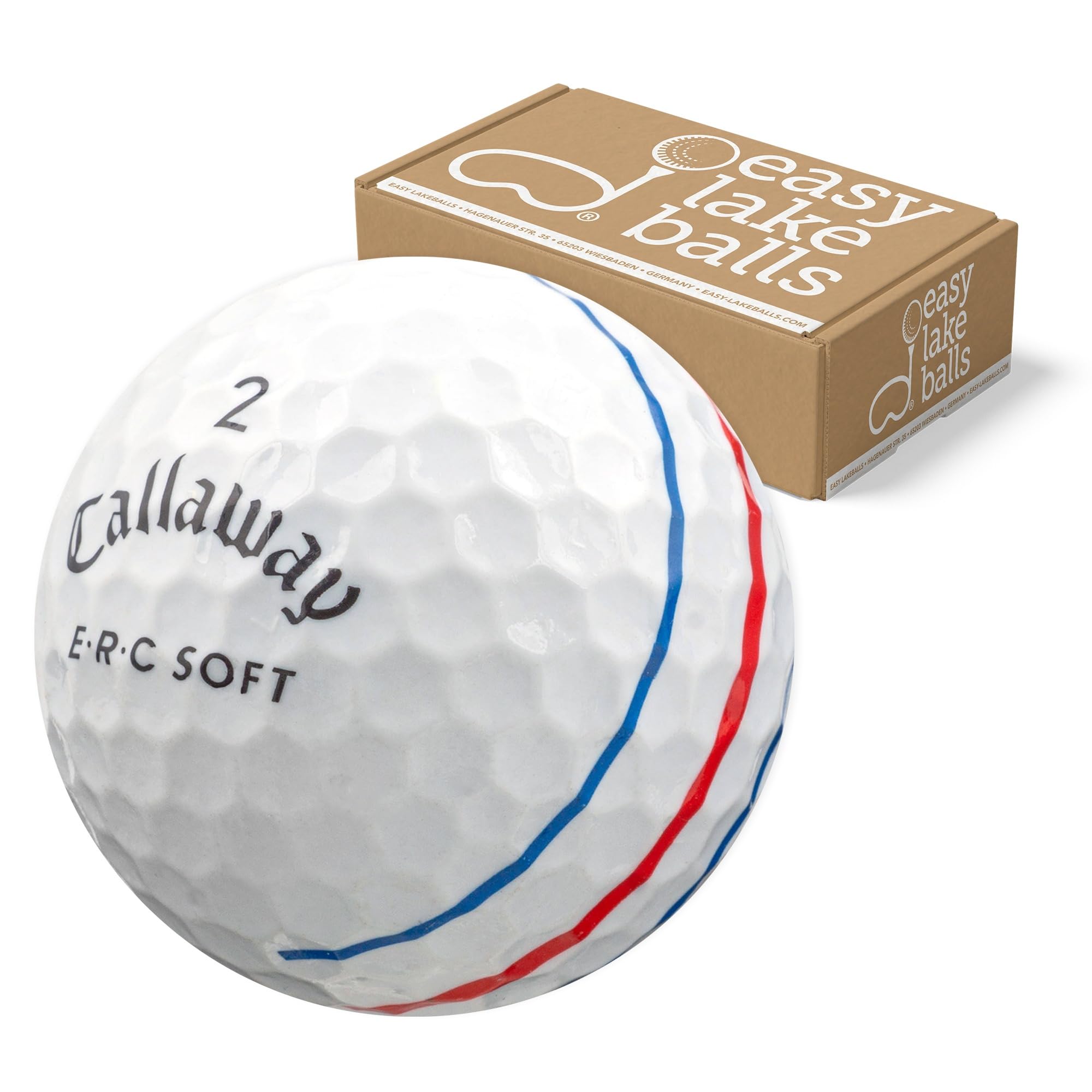 50 ERC Soft LAKEBALLS/GOLFBÄLLE QUALITÄT AAA/AA