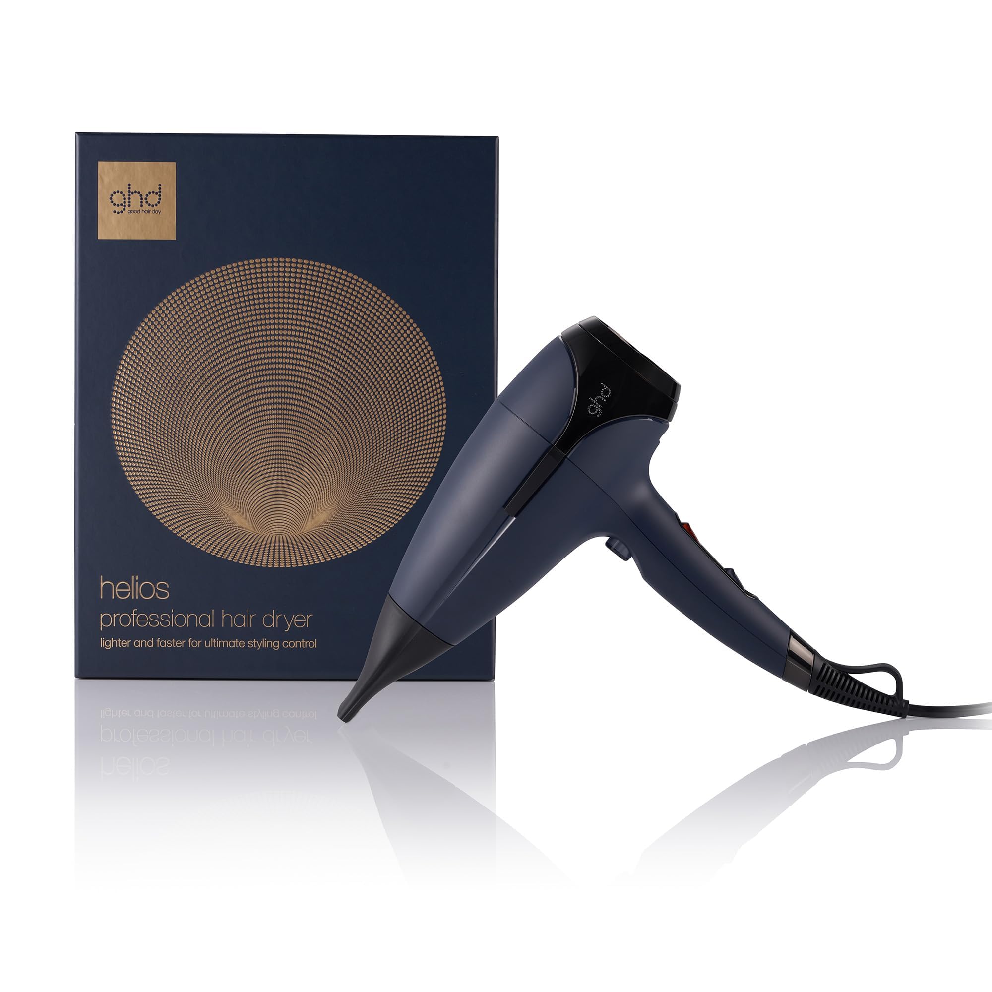 ghd Helios, Asciugacapelli Professionale Ionico Anticrespo, 