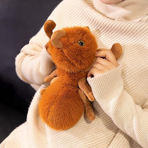 Miniatura 7 de Linda almohada de peluche de mariquita de 16 pulgadas, juguetes de peluche de mariquita, almohada de peluche de anime de Lady Beetle, muñeca de