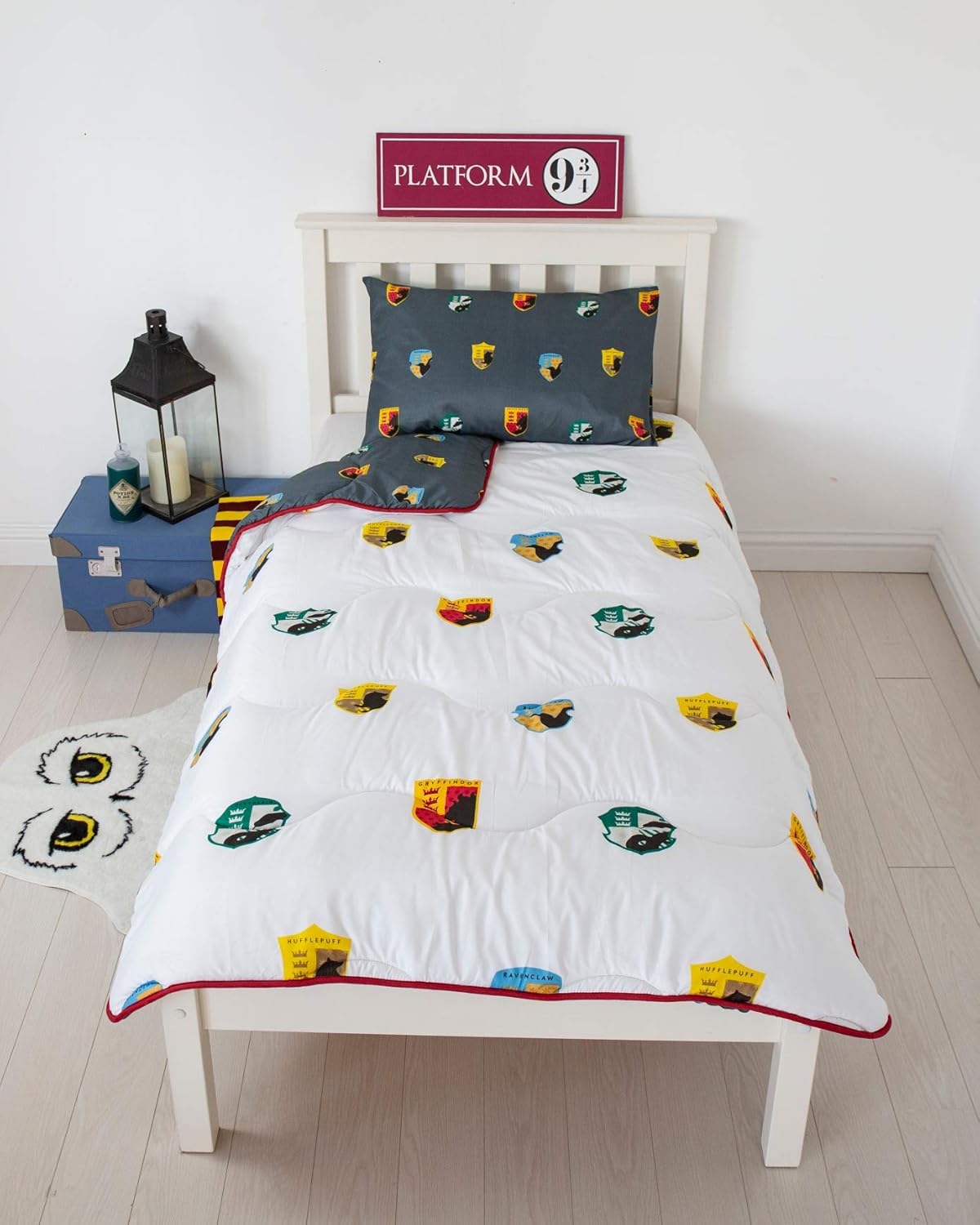 Rest Easy Single Coverless Duvet Bedding Care Free Reversible