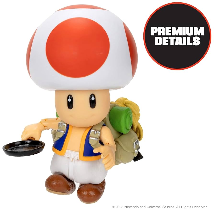 New Super Mario Bros. マリオ フィギュア Amazon.co.jp: スーパーマリオブラザーズ 映画 - 5インチ