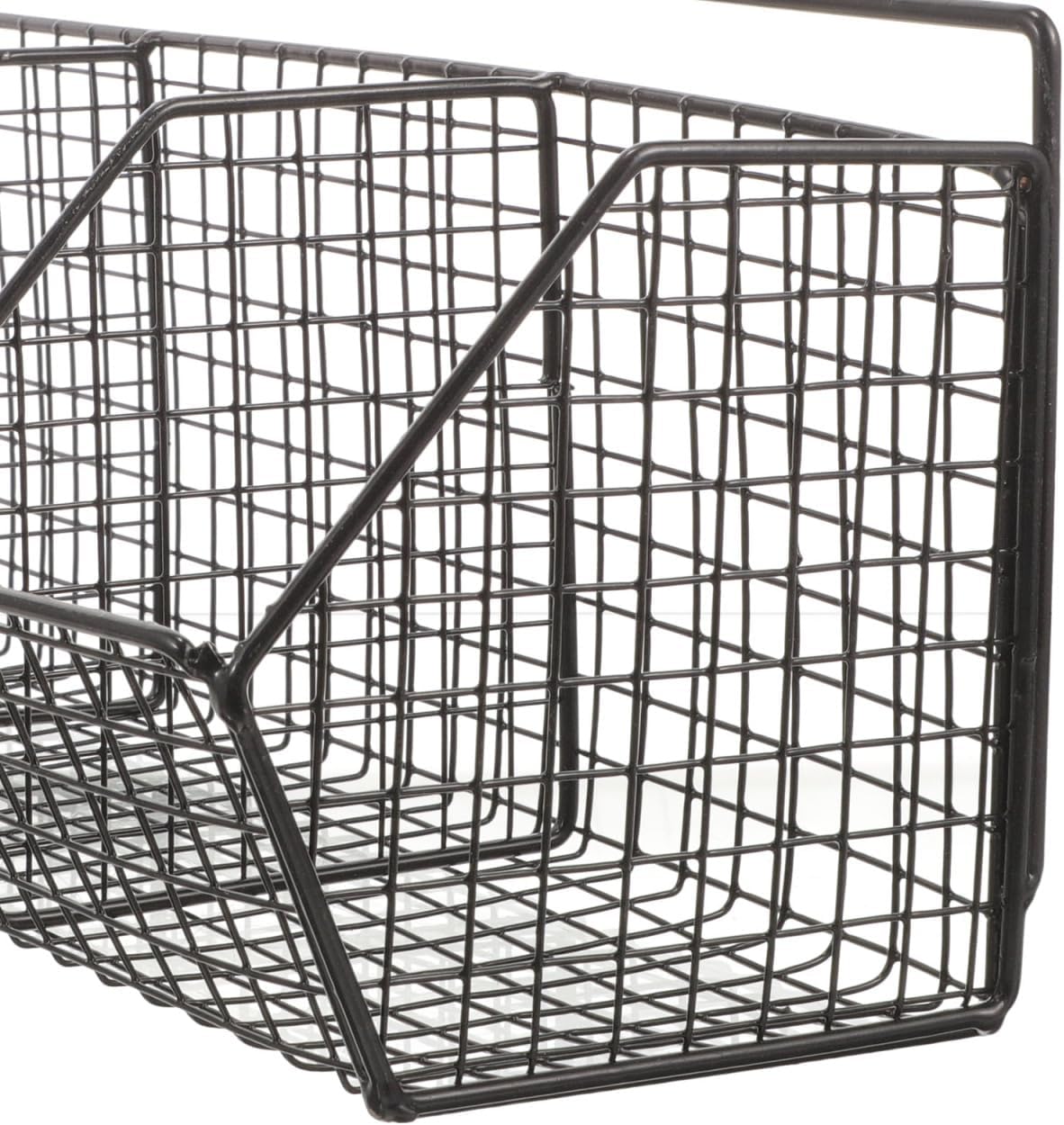 Wall-Mounted Kitchen Storage Rack for Onions Ginger Garlic - Black Metal Spice Organizer with Sponge Holder for Efficient Space Saving