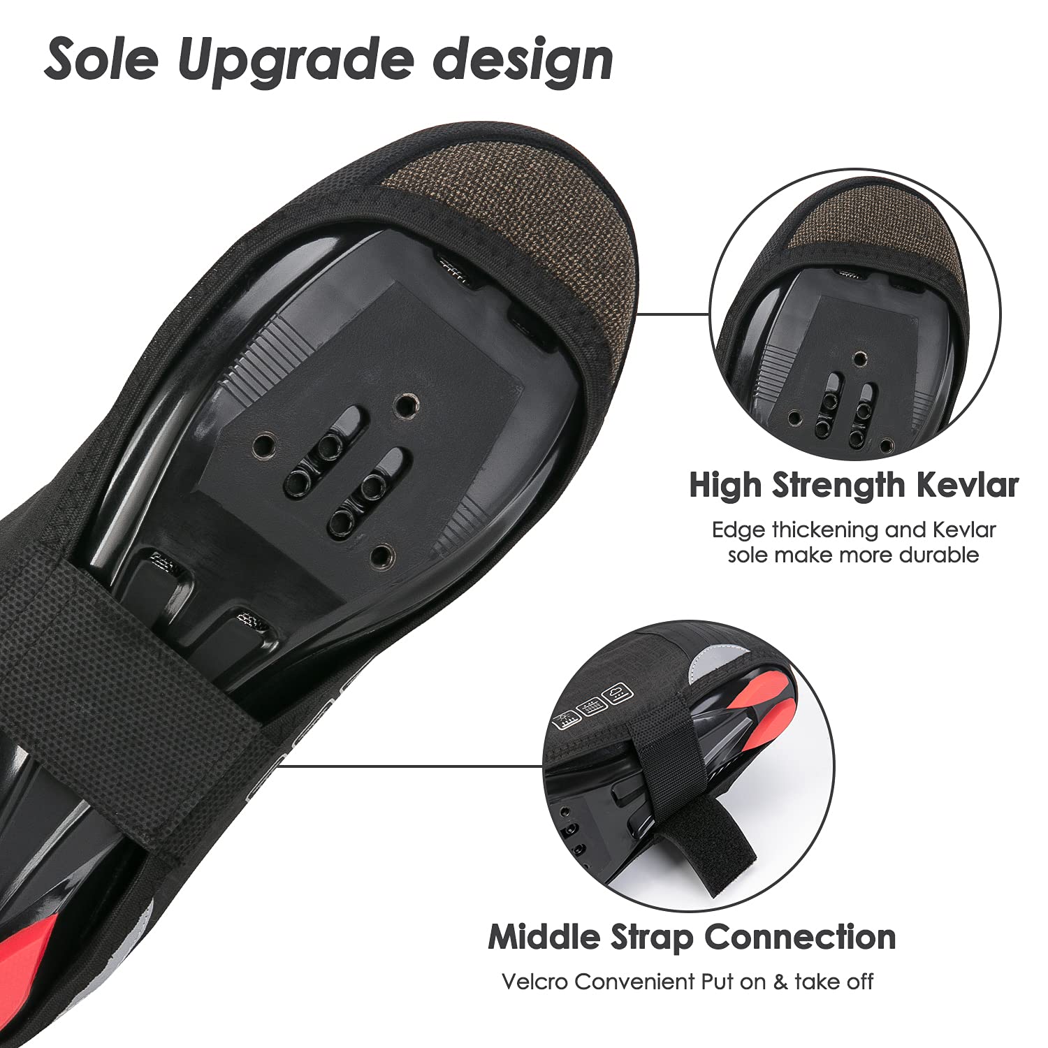 Copriscarpe Ciclismo Termico Invernale Universale Impermeabile Elastico Ideale per Ciclismo Invernale Riflettente Universale Ultra-Leggero Unisex