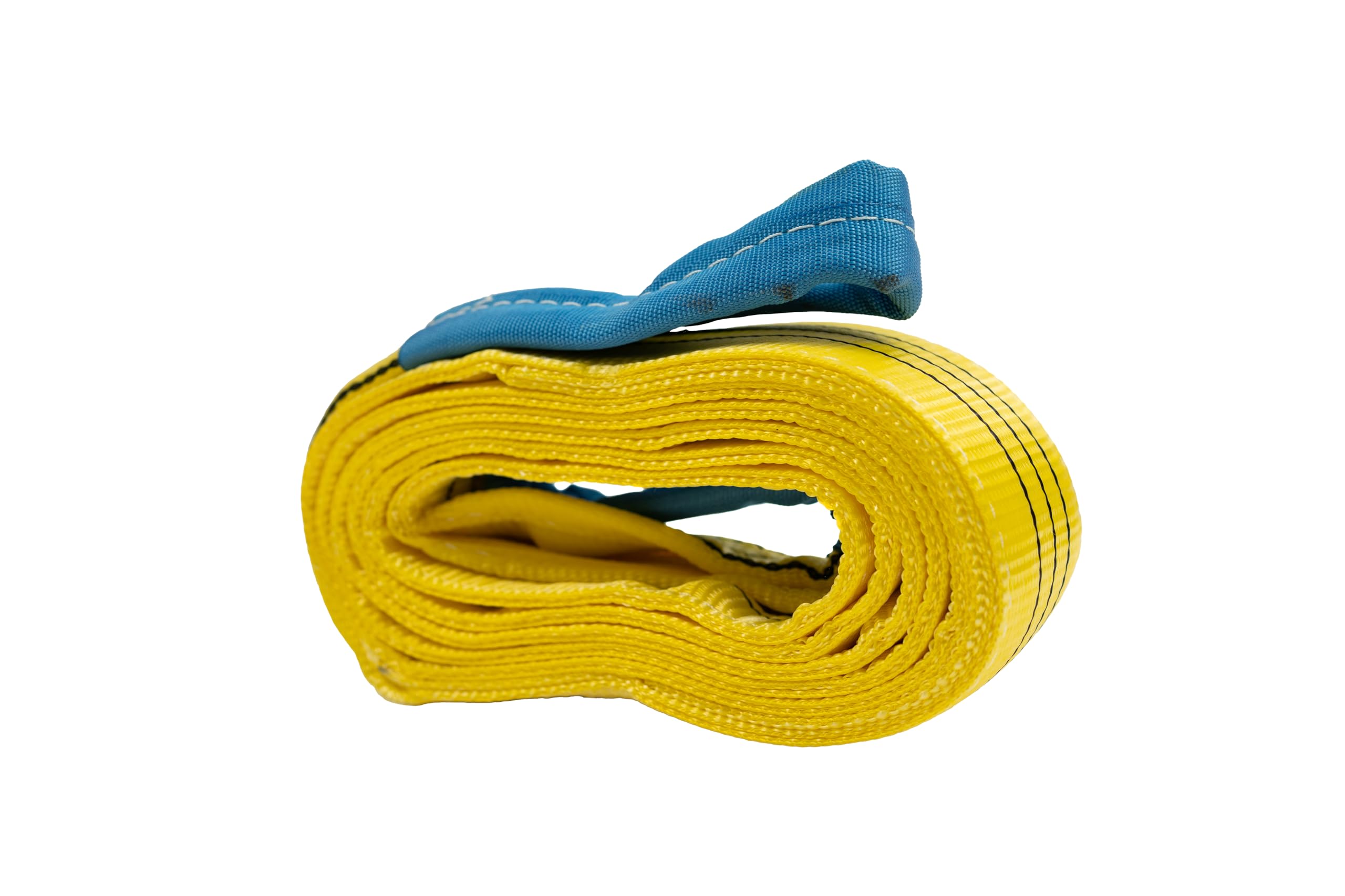 Cinta de elevación de 3000 kg, Color Amarillo, Longitud 6 m, para grúas, Cadenas y talleres
