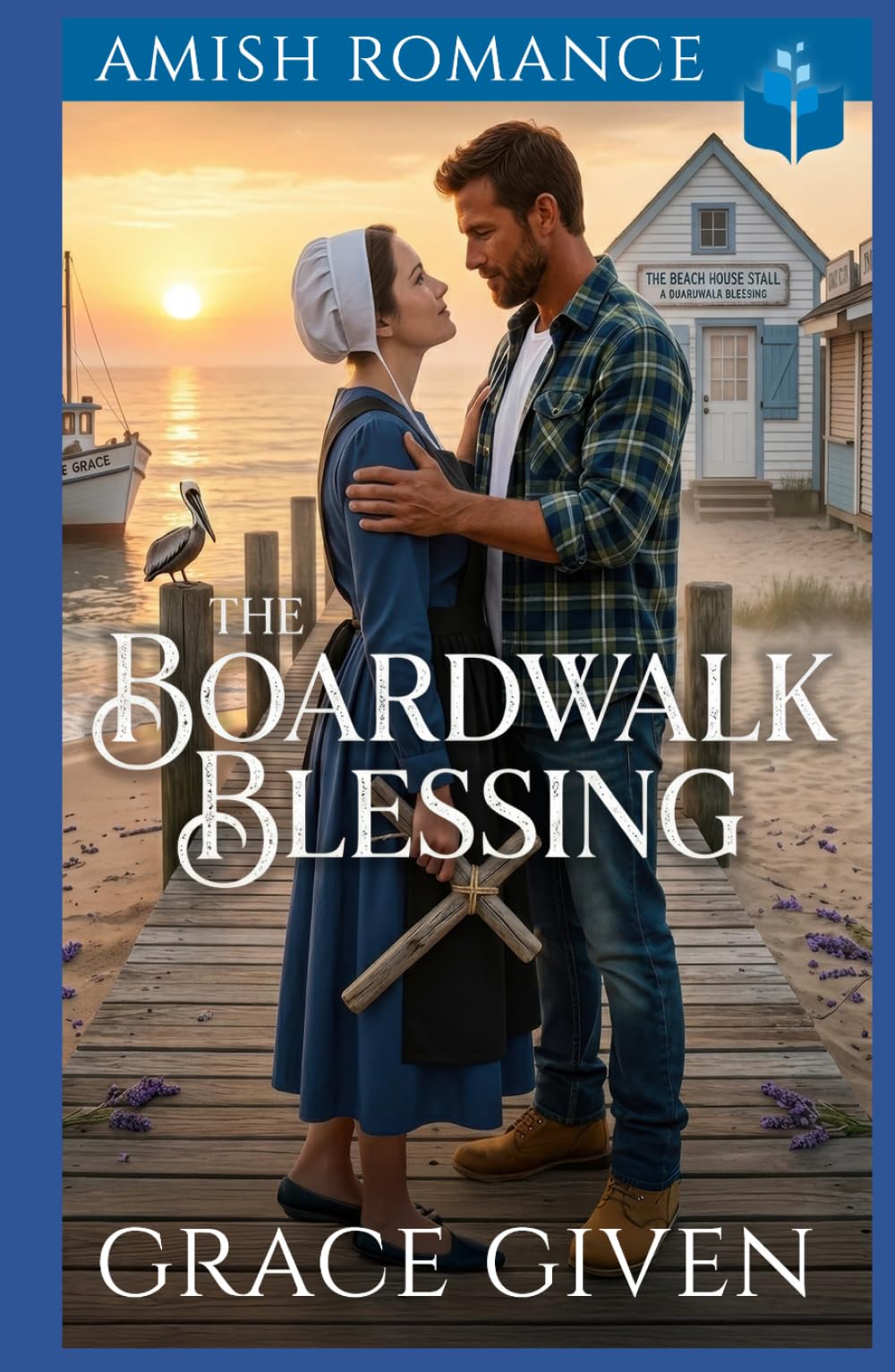 The Boardwalk Blessing: Amish Romance (Amish Beach House Romance)