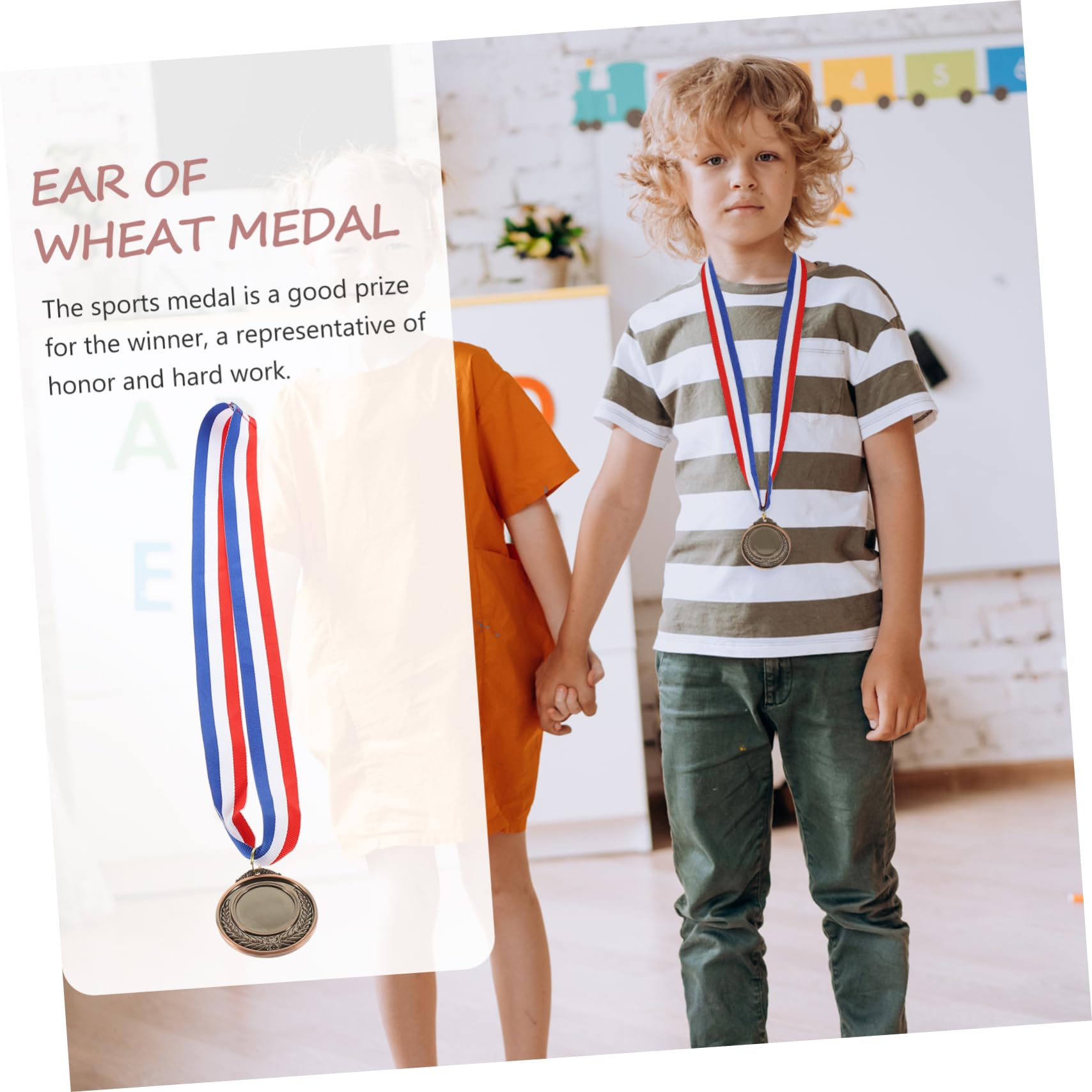 Medallas de Metal 24 Piezas para Premios en Competiciones Escolares