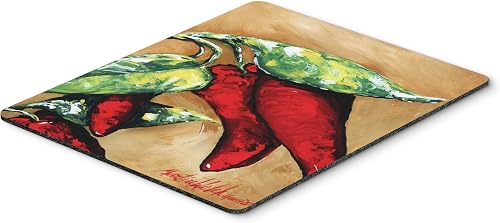 Caroline S Treasures Hot Peppers Mouse Pad/Hot Pad/Dessous de Plat (Mw1198mp)