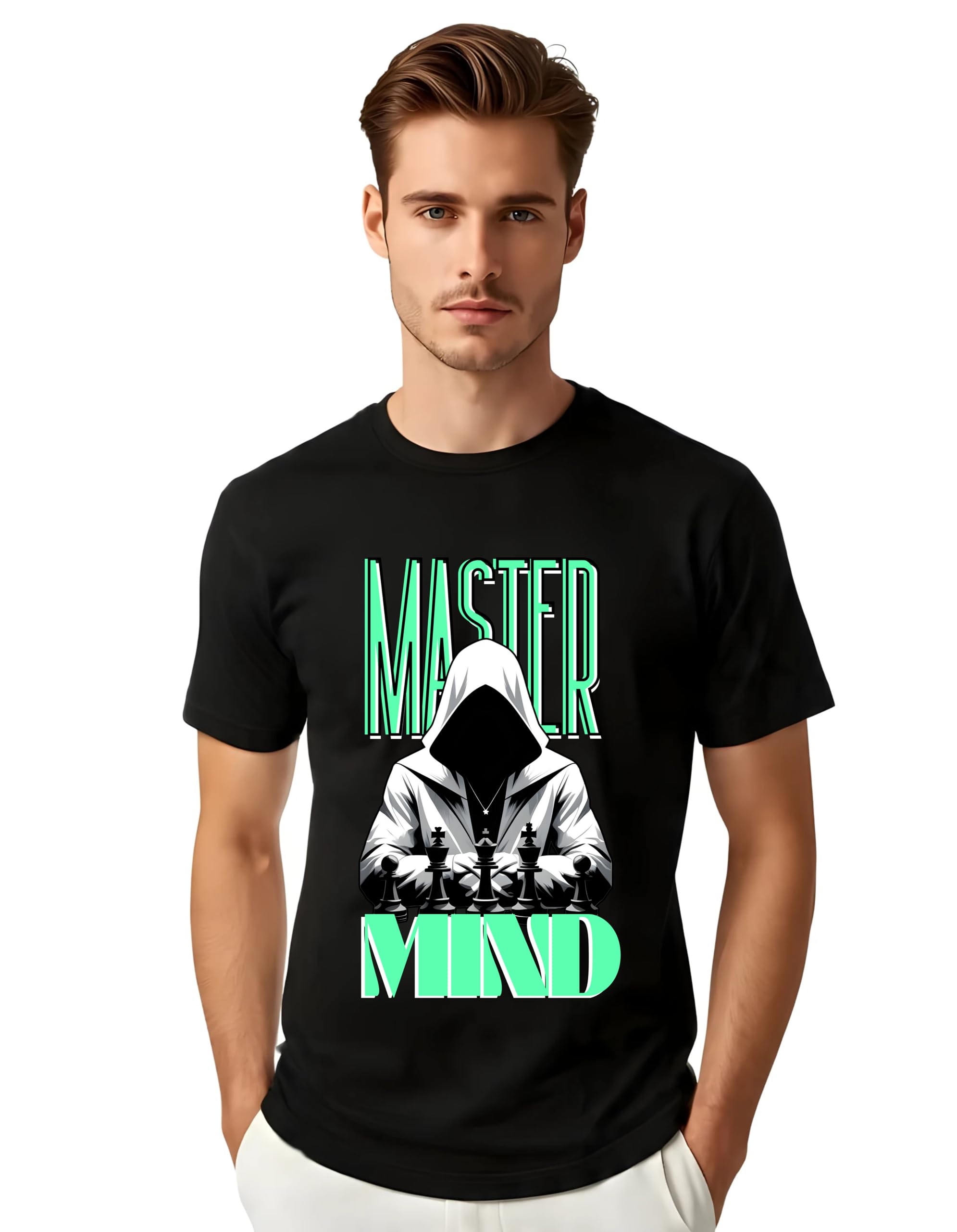 Buy Mastermind Printed T-Shirt for Men | 180 GSM Cotton Blend